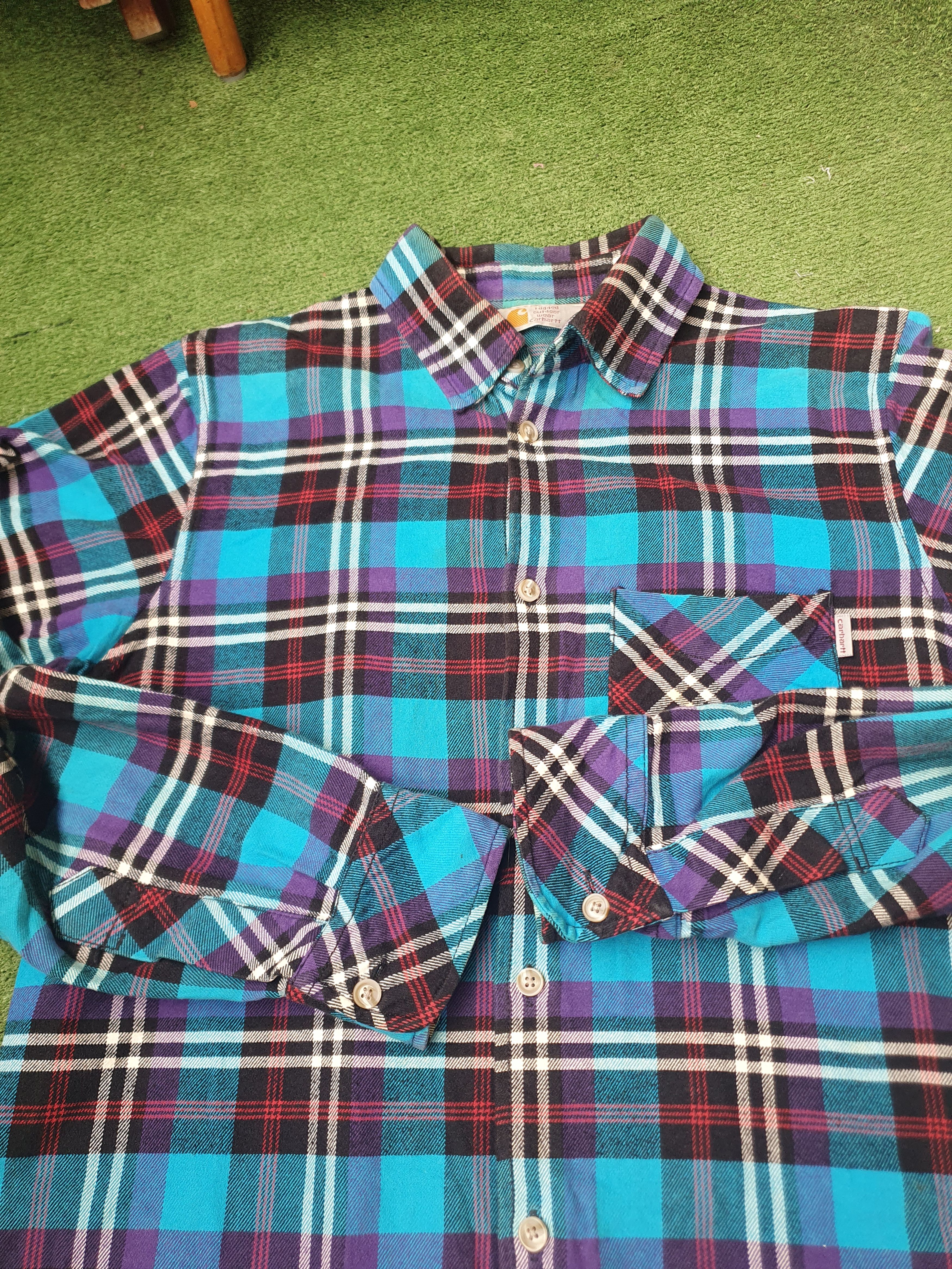 Carhartt Carhartt L/S Fairdale cotton shirt,sz S Size US S / EU 44-46 / 1 - 7 Thumbnail