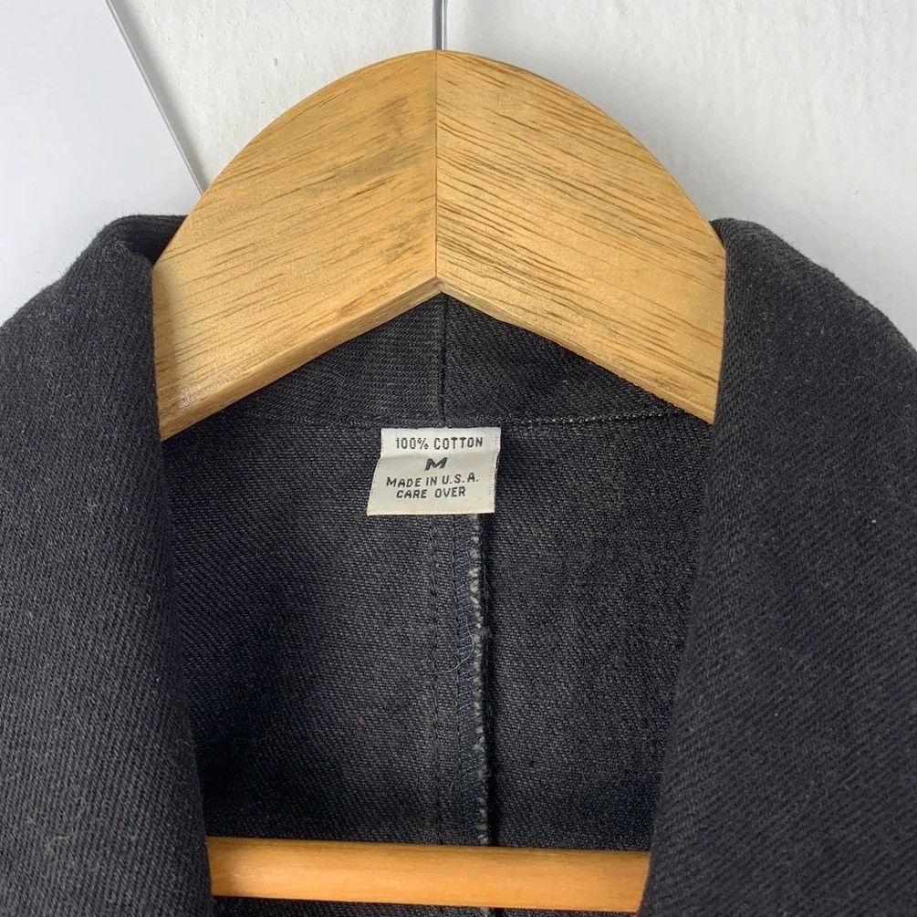 Other × Vintage Unbranded Black Blazer Vest Made in U.S.A Size US S / EU 44-46 / 1 - 9 Thumbnail