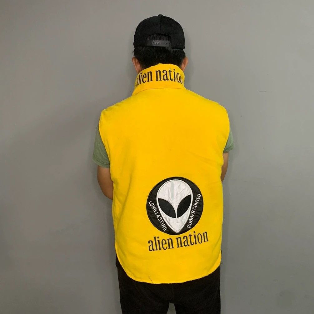 Alien Workshop × Vintage 1990’s Alien Nation BigLogo Back Reversable Sleeveless Vest Size US M / EU 48-50 / 2 - 2 Thumbnail
