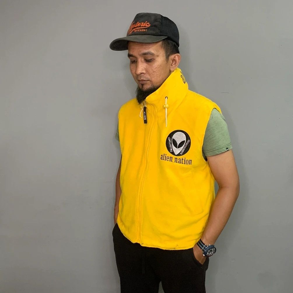 Alien Workshop × Vintage 1990’s Alien Nation BigLogo Back Reversable Sleeveless Vest Size US M / EU 48-50 / 2 - 1 Thumbnail