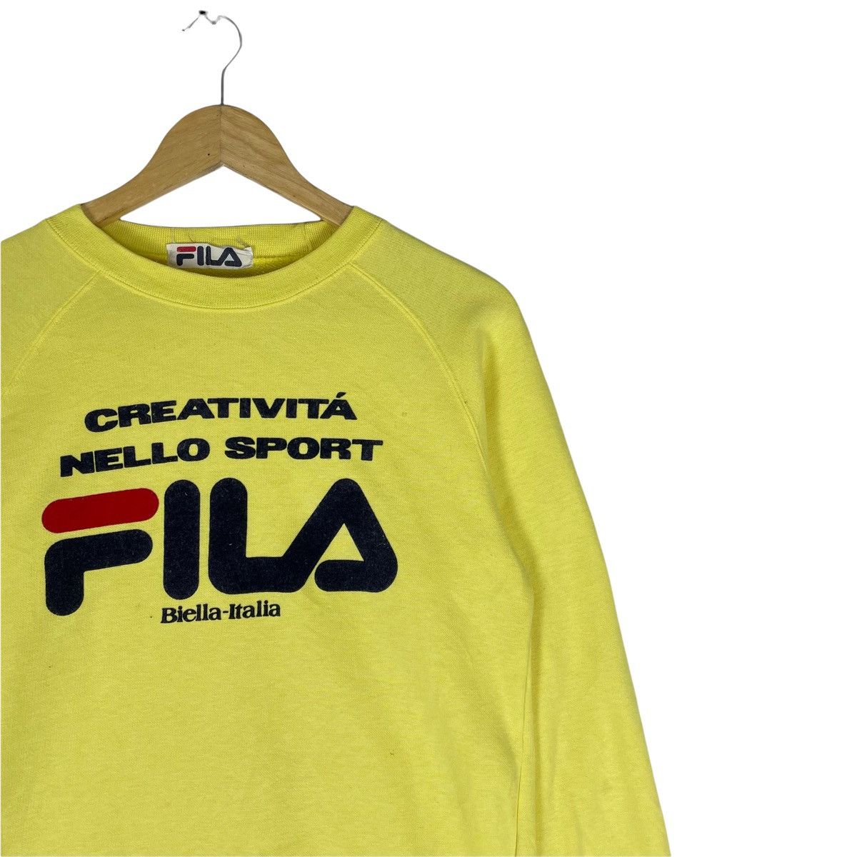 Fila 🌟FILA Biella Italia Nello Sweatshirt Crewneck Size US S / EU 44-46 / 1 - 3 Thumbnail