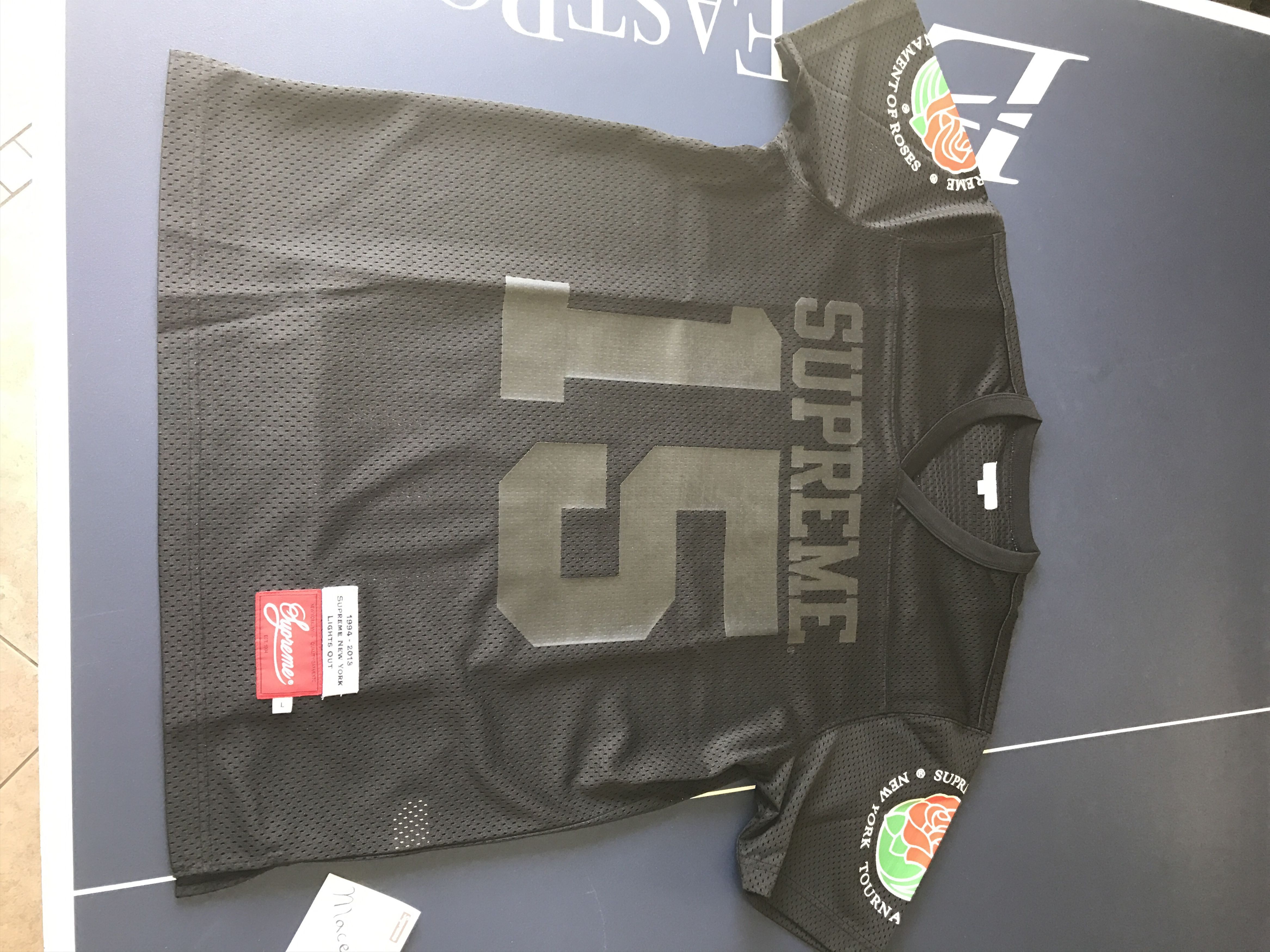 Supreme Tournament of Roses/ Rose Bowl Jersey Size US L / EU 52-54 / 3 - 3 Thumbnail