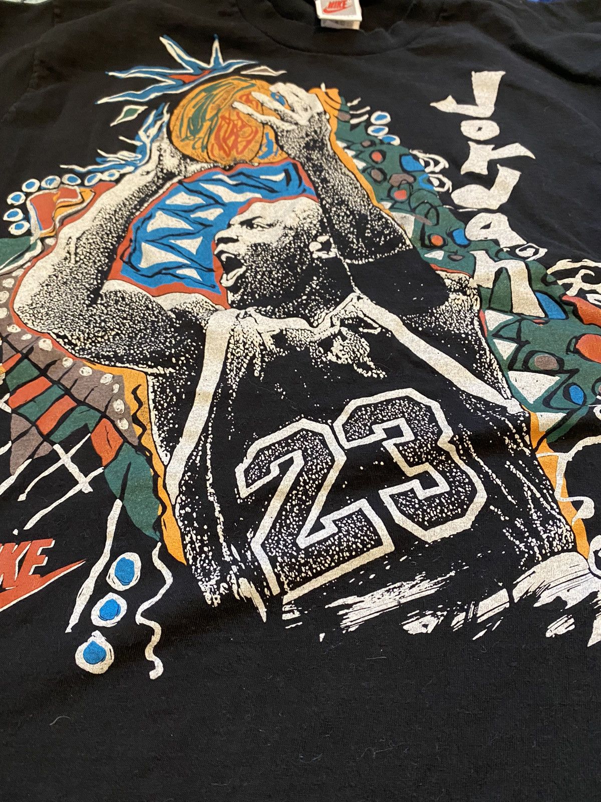 Vintage Vintage Michael Jordan T-Shirt Size US XL / EU 56 / 4 - 2 Thumbnail