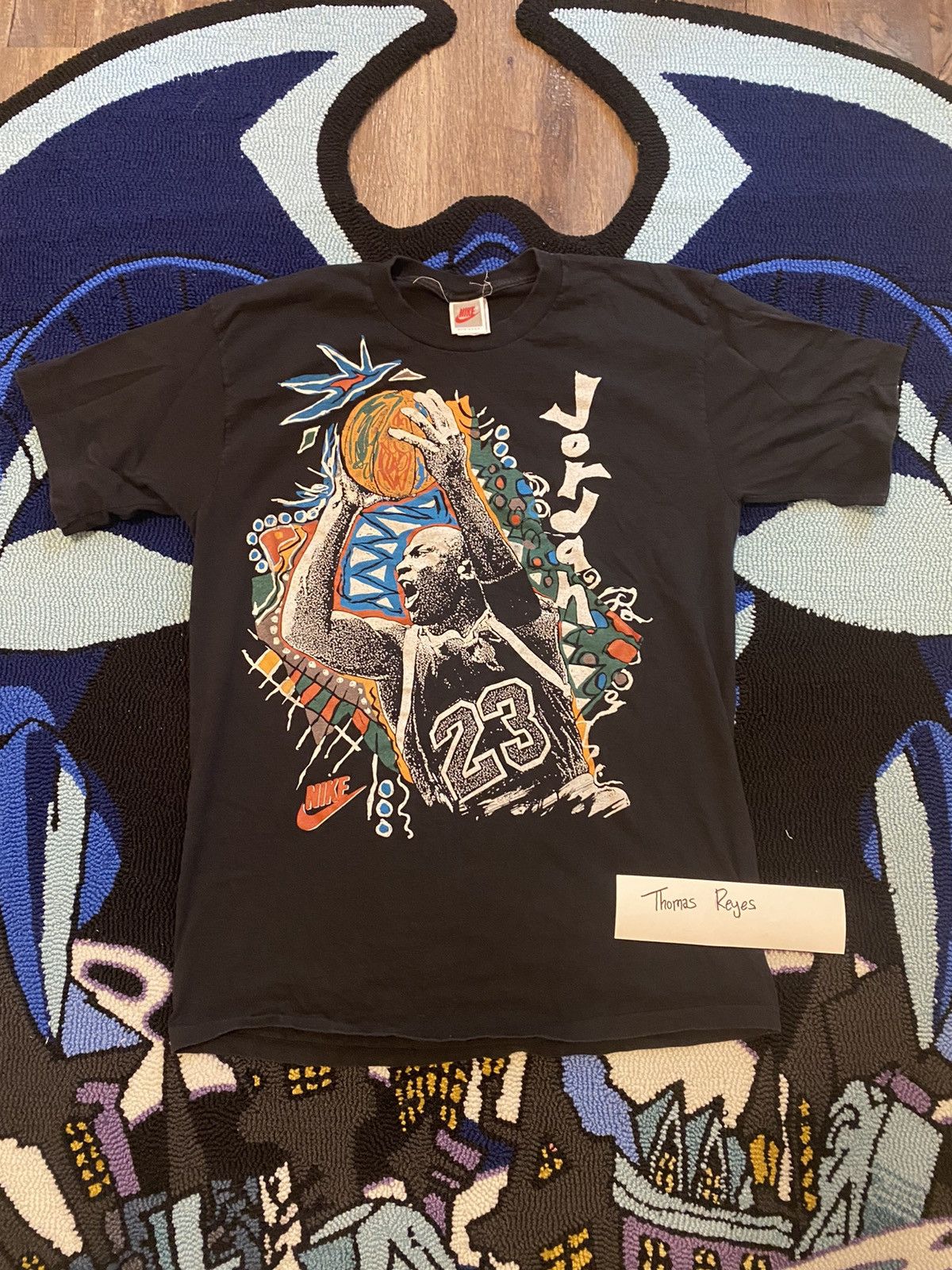 Vintage Vintage Michael Jordan T-Shirt Size US XL / EU 56 / 4 - 1 Thumbnail