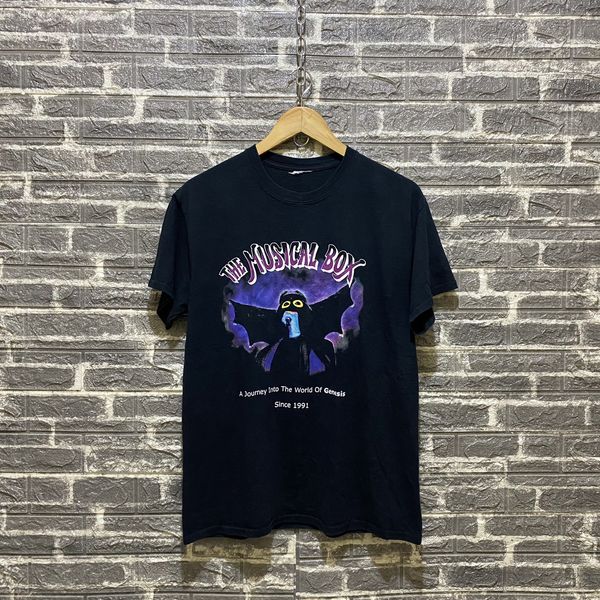 Vintage The musical box “A journey into the world of genesis” tee Grailed