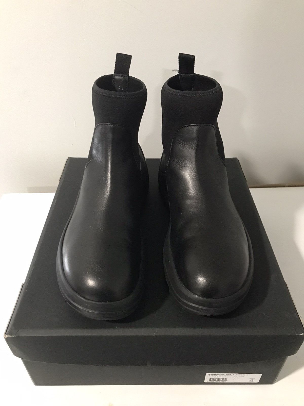 1017 ALYX 9SM LEATHER MID BOOT Size US 10 / EU 43 - 2 Thumbnail