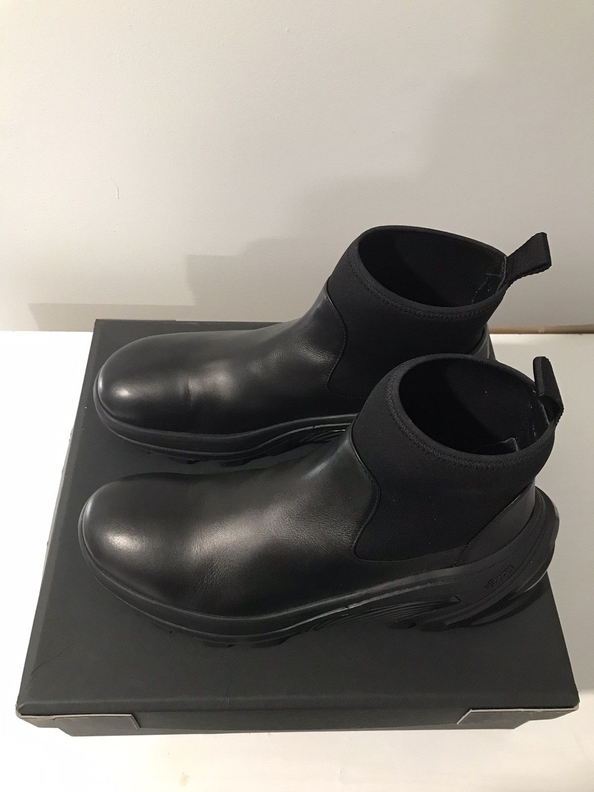 1017 ALYX 9SM LEATHER MID BOOT Size US 10 / EU 43 - 3 Thumbnail