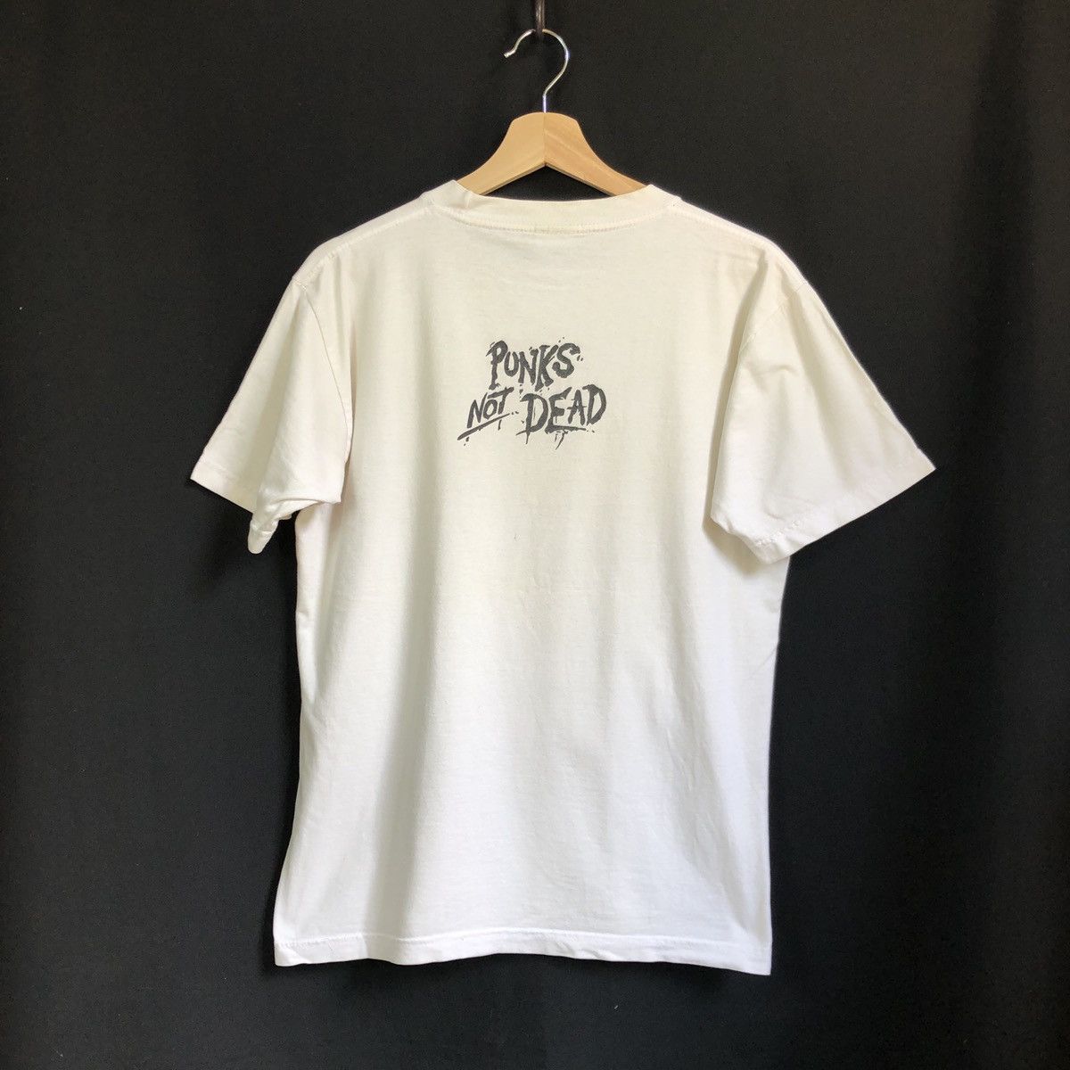 Band Tees Vintage Exploited Total Chaos Punks Not Dead Bootleg Tee Size US M / EU 48-50 / 2 - 3 Thumbnail