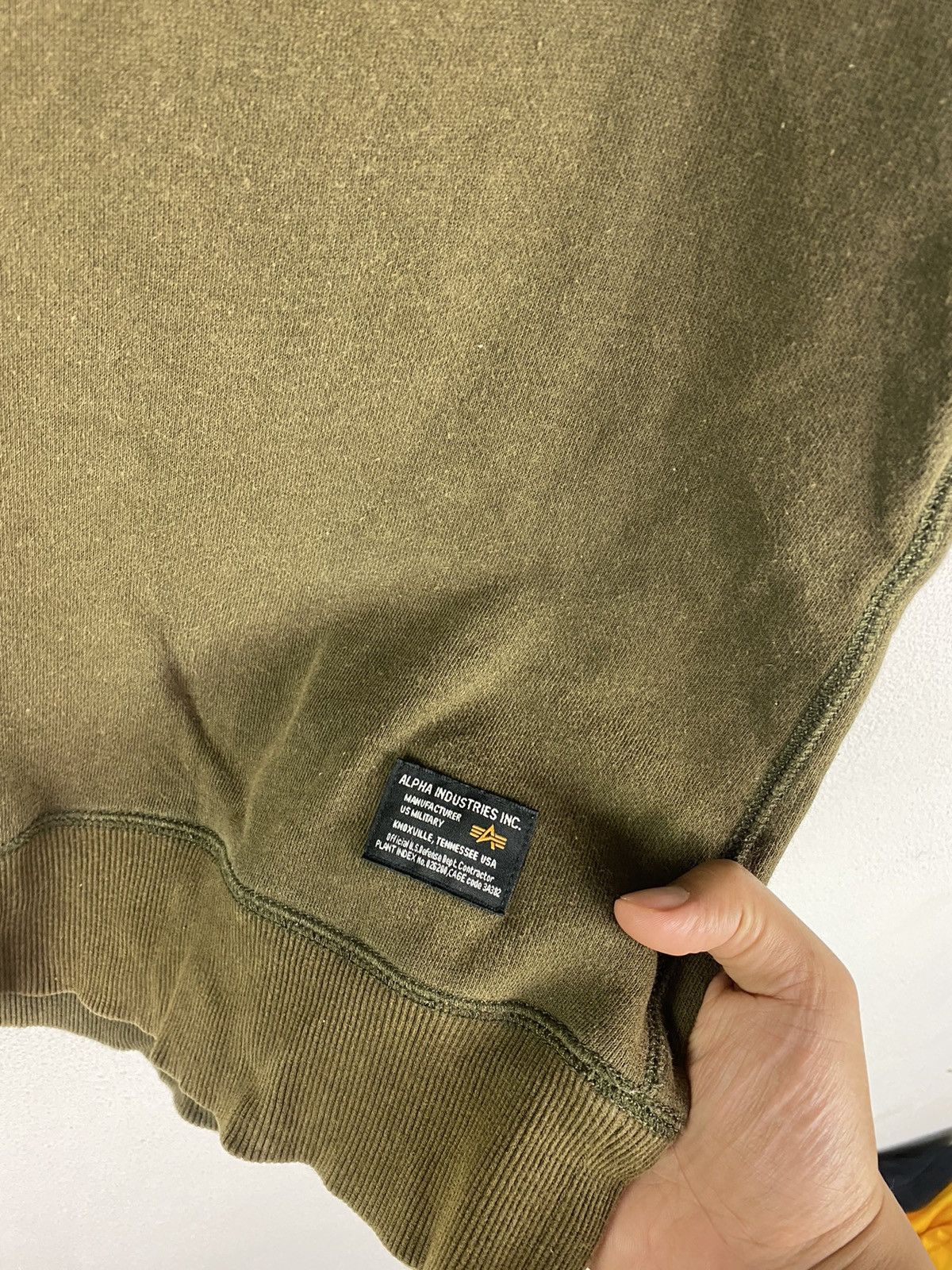 Alpha Industries 🔥SALE🔥ALPHA INDUSTRIES MILITARY STYLE SWEATSHIRT Size US M / EU 48-50 / 2 - 7 Thumbnail