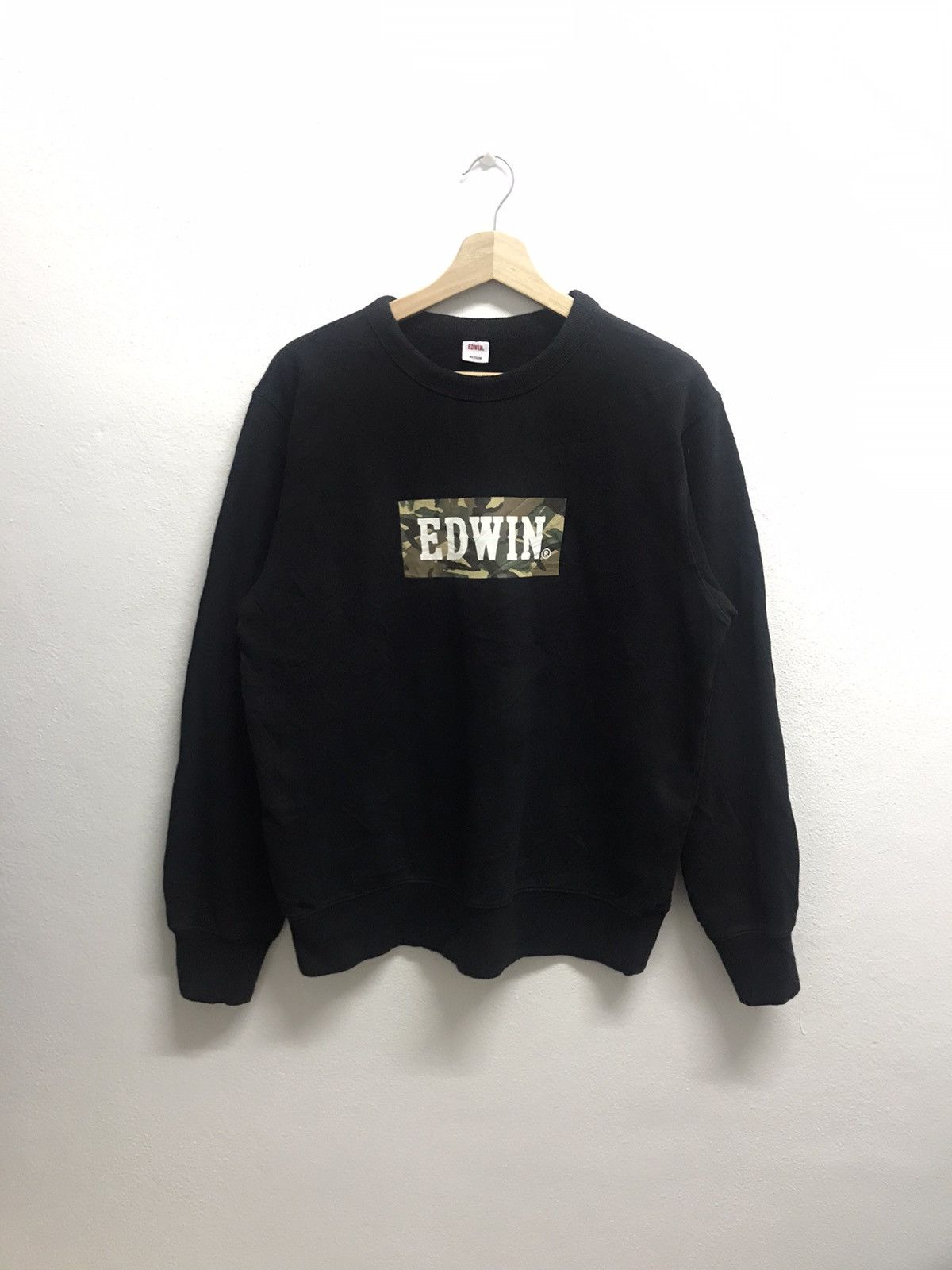 Edwin SWEATSHIRT EDWIN BOX LOGO CAMO Size US M / EU 48-50 / 2 - 1 Thumbnail