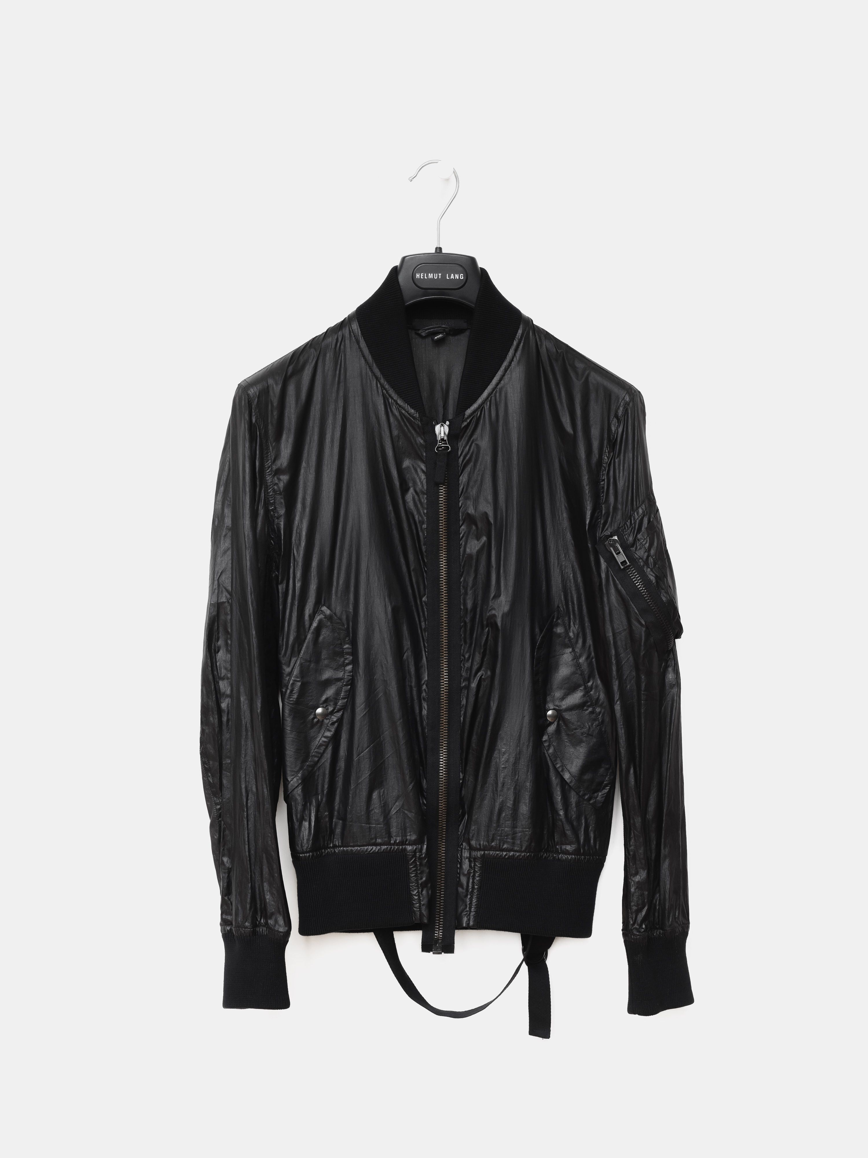 Helmut Lang Bondage Bomber | Grailed