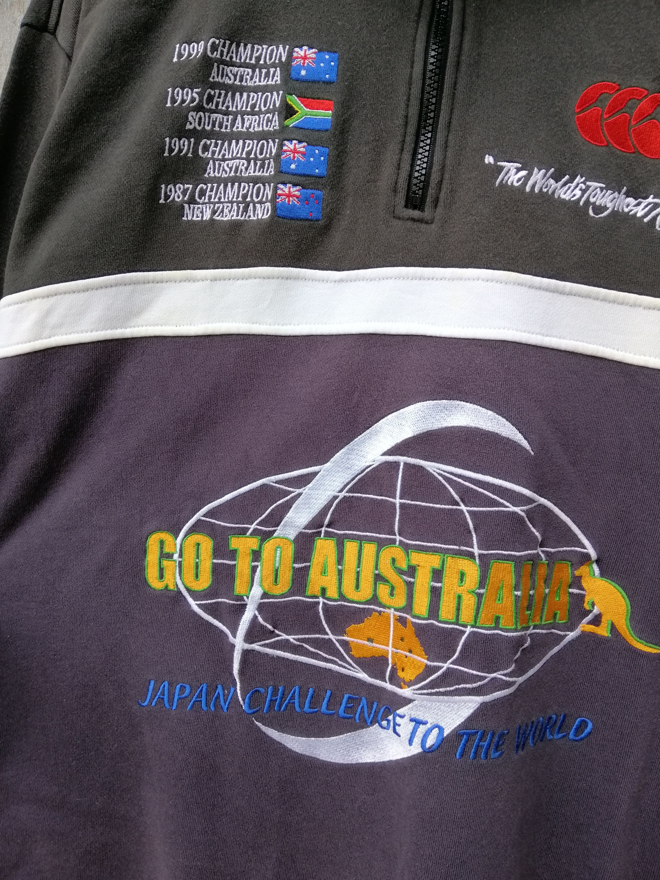 Canterbury of New Zealand Vintage Canterbury Of New Zealand Rugby Sweatshirt B7 Size US XL / EU 56 / 4 - 5 Thumbnail