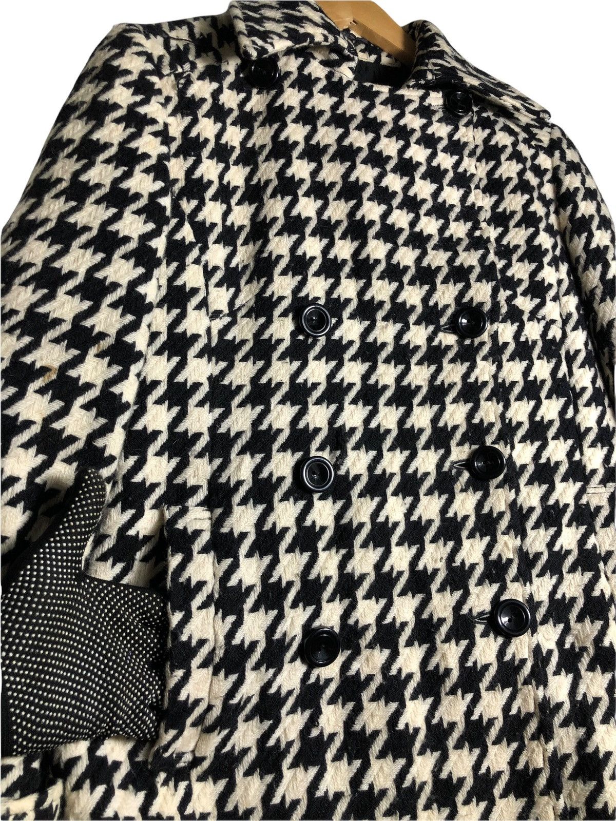 Designer × Japanese Brand × Yohji Yamamoto Japanese Brand Jeur a'la pupe by Yohji yamamoto wool Coat Size S / US 4 / IT 40 - 4 Thumbnail