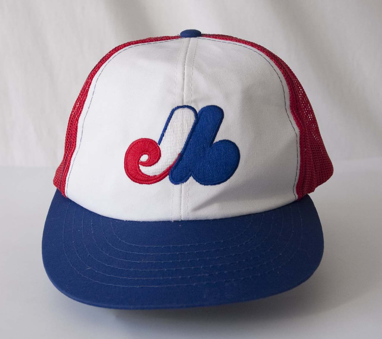 MLB × Vintage Montreal Expos Cap Ted Fletcher Snapback Mesh Size S/M Size ONE SIZE - 1 Thumbnail