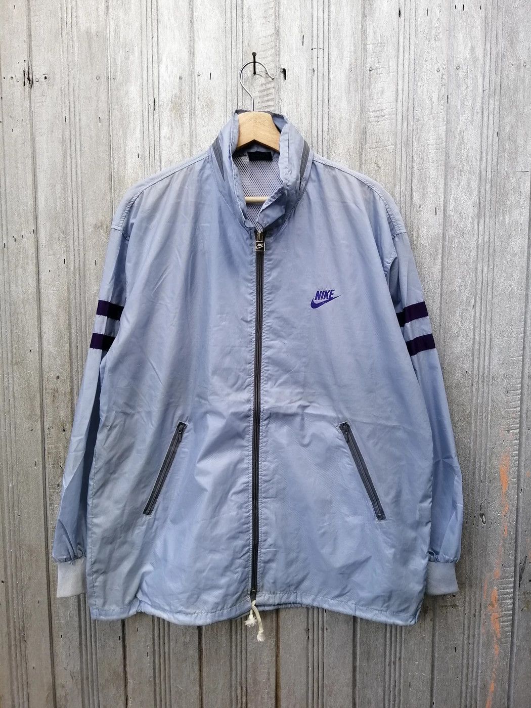 Nike Vintage 90s Nike Windbreaker Jacket Size US L / EU 52-54 / 3 - 2 Thumbnail