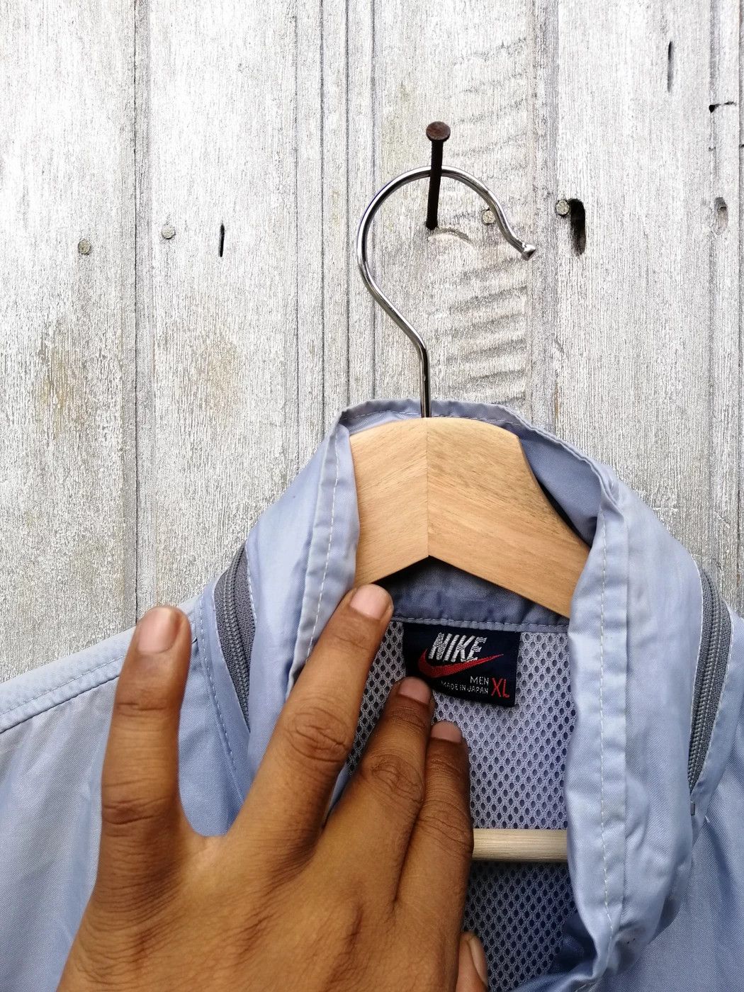 Nike Vintage 90s Nike Windbreaker Jacket Size US L / EU 52-54 / 3 - 3 Thumbnail