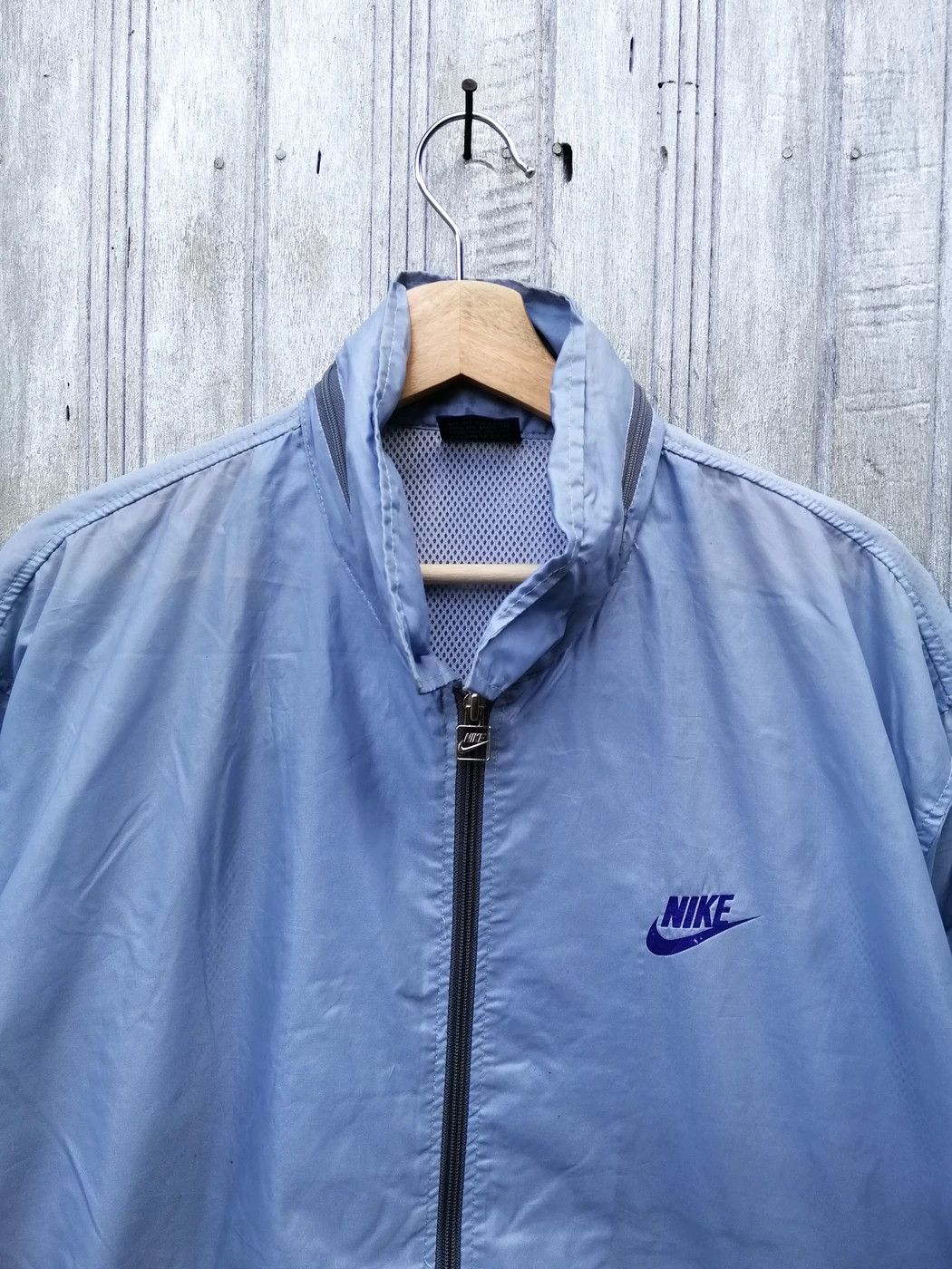 Nike Vintage 90s Nike Windbreaker Jacket Size US L / EU 52-54 / 3 - 1 Thumbnail