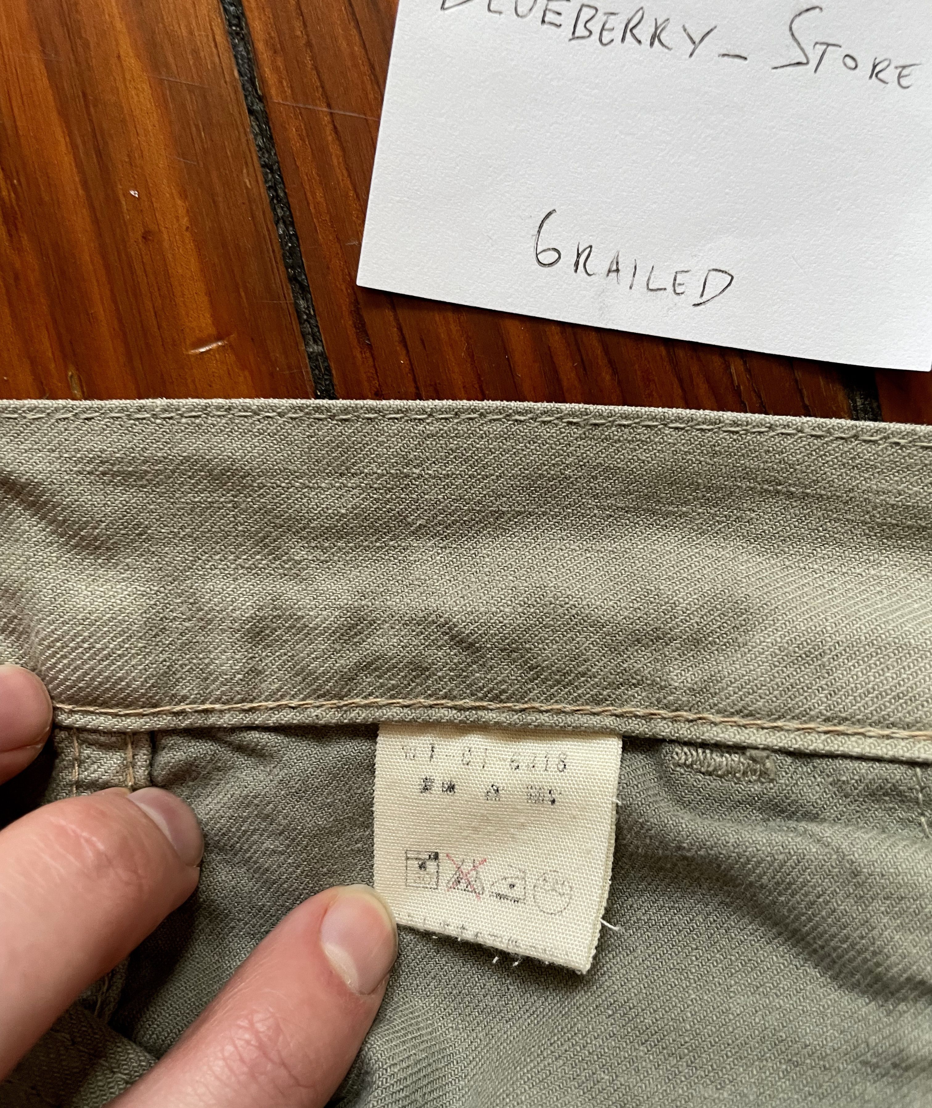 45rpm Cotton Boot Cut Chinos Size US 32 / EU 48 - 9 Thumbnail
