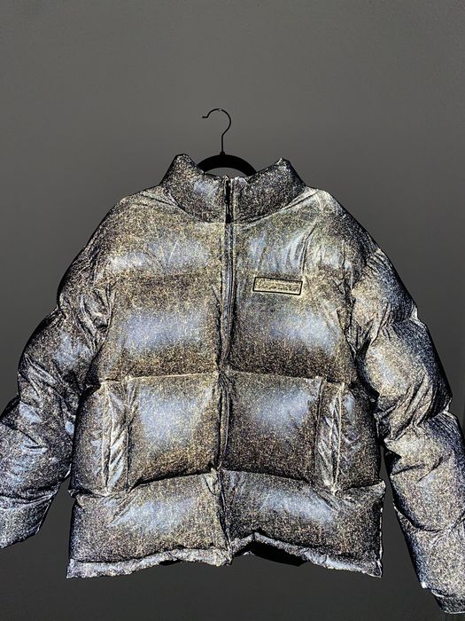 Supreme Supreme Reflective Speckled Down Jacket | Grailed