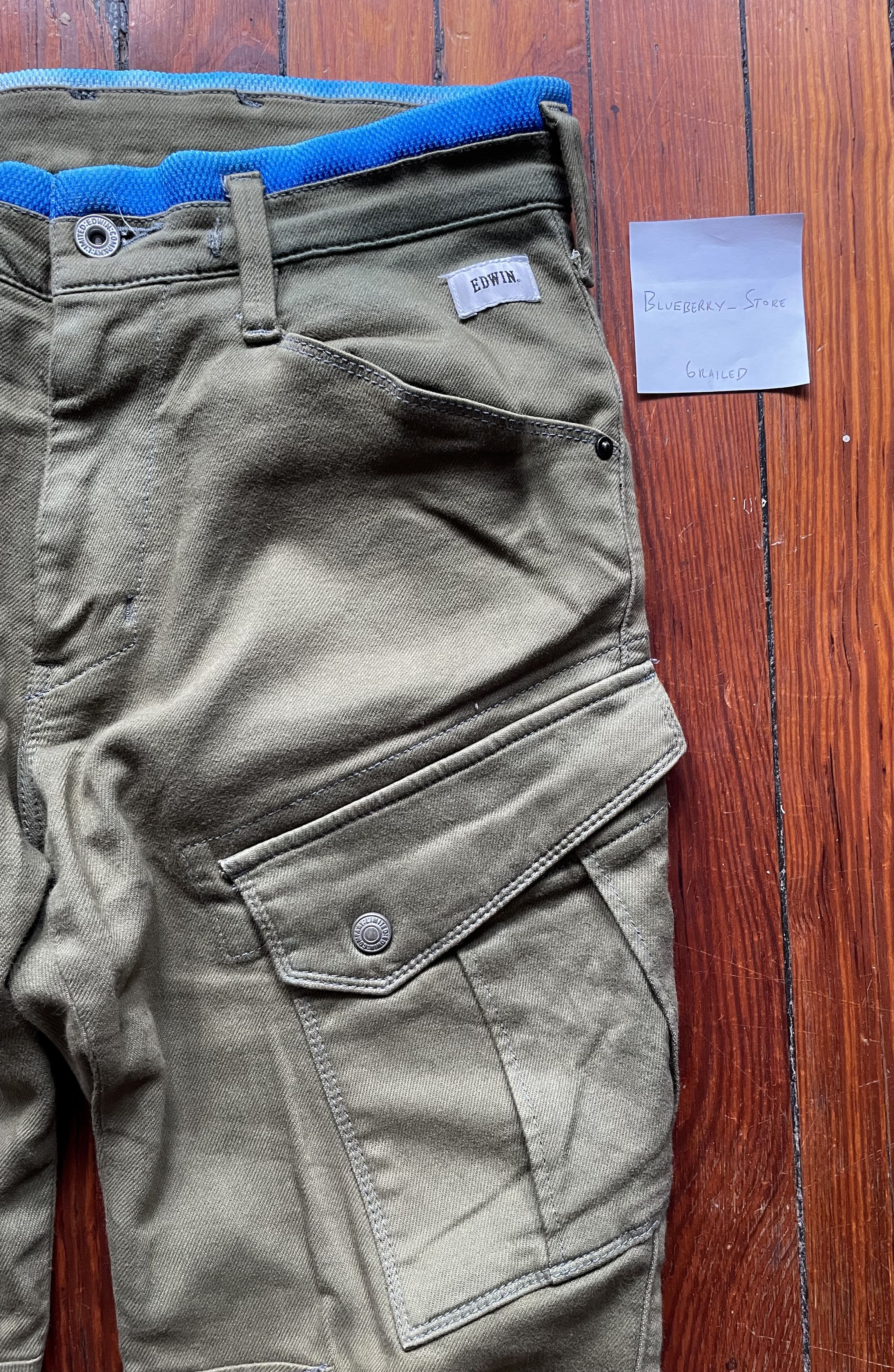 Edwin ERKC7C Cargo Pants Size US 30 / EU 46 - 4 Thumbnail