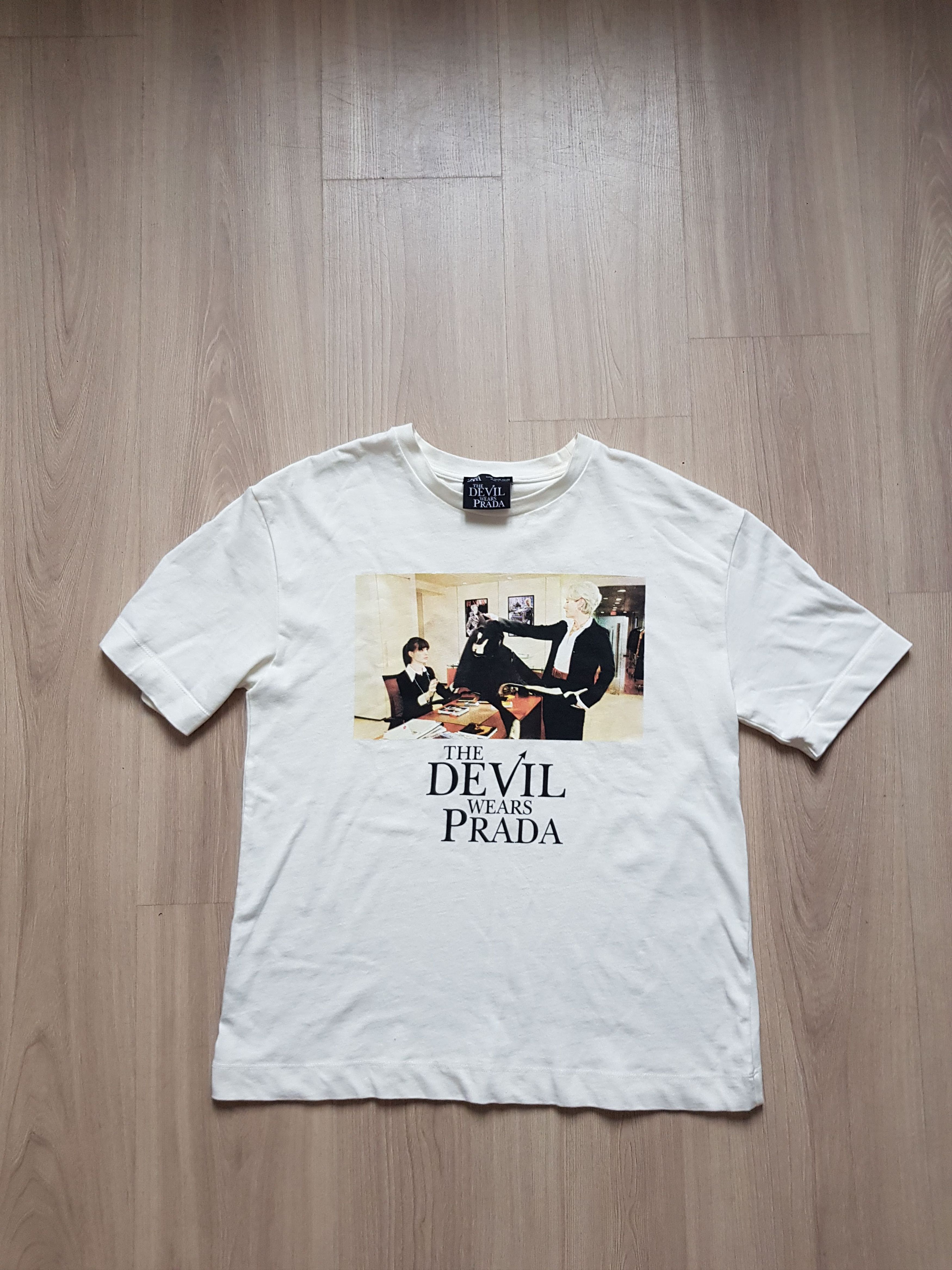 the devil wears prada t shirt zara