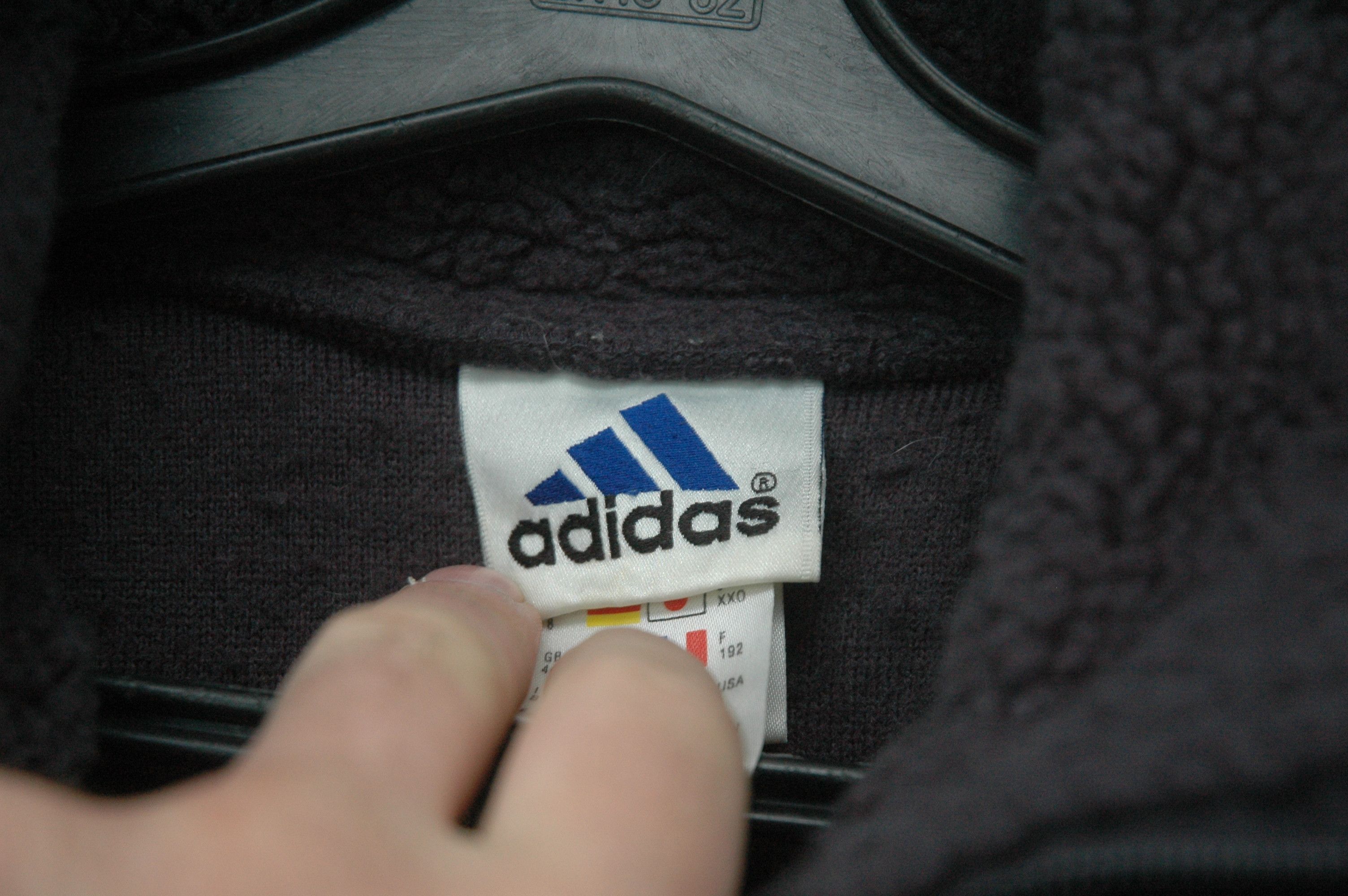 Vintage Vintage Adidas Fleece Pullover Size US L / EU 52-54 / 3 - 12 Thumbnail