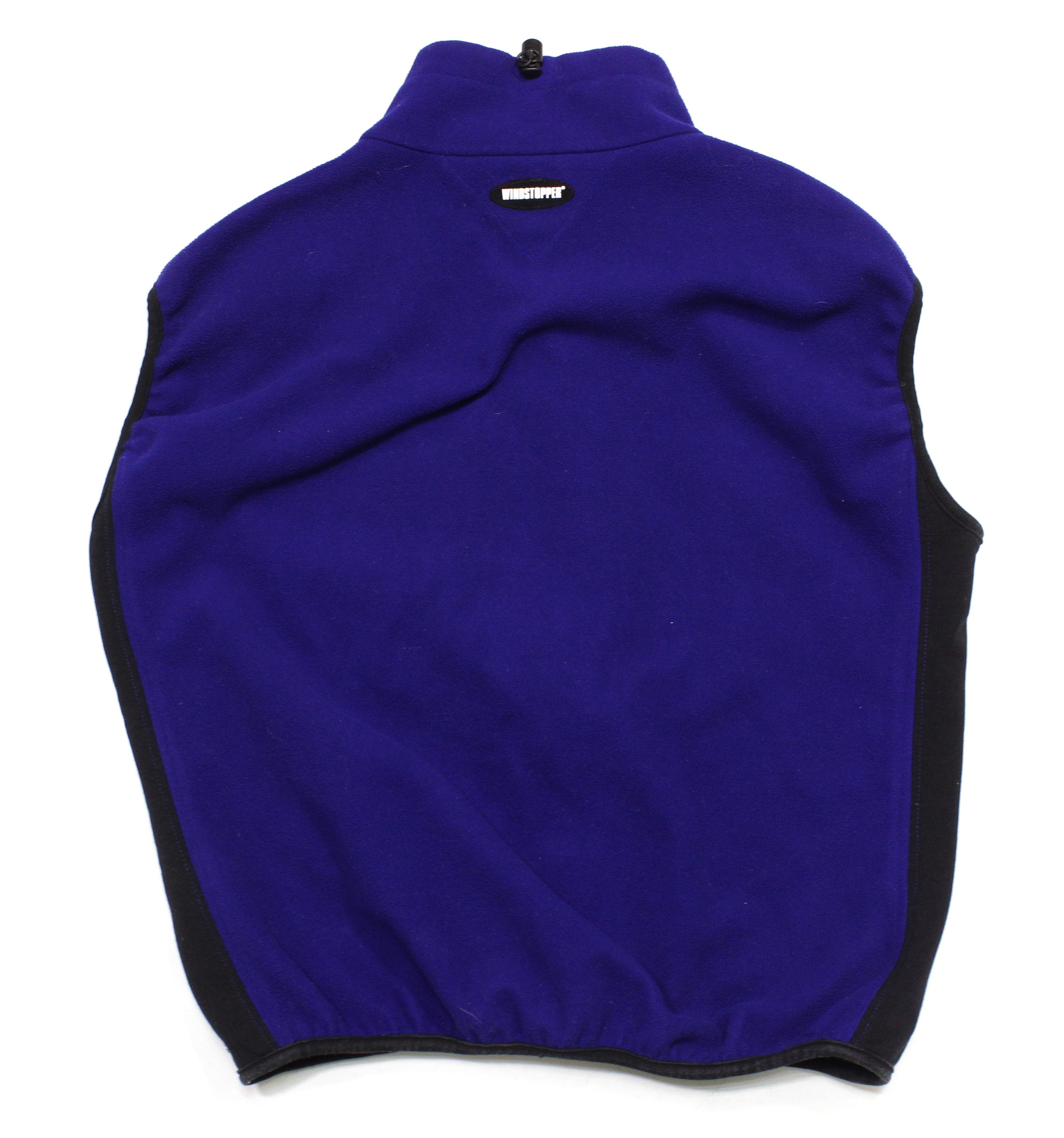 Marmot 90S Logo Fleece Windstopper Vest Vintage Size US L / EU 52-54 / 3 - 2 Thumbnail