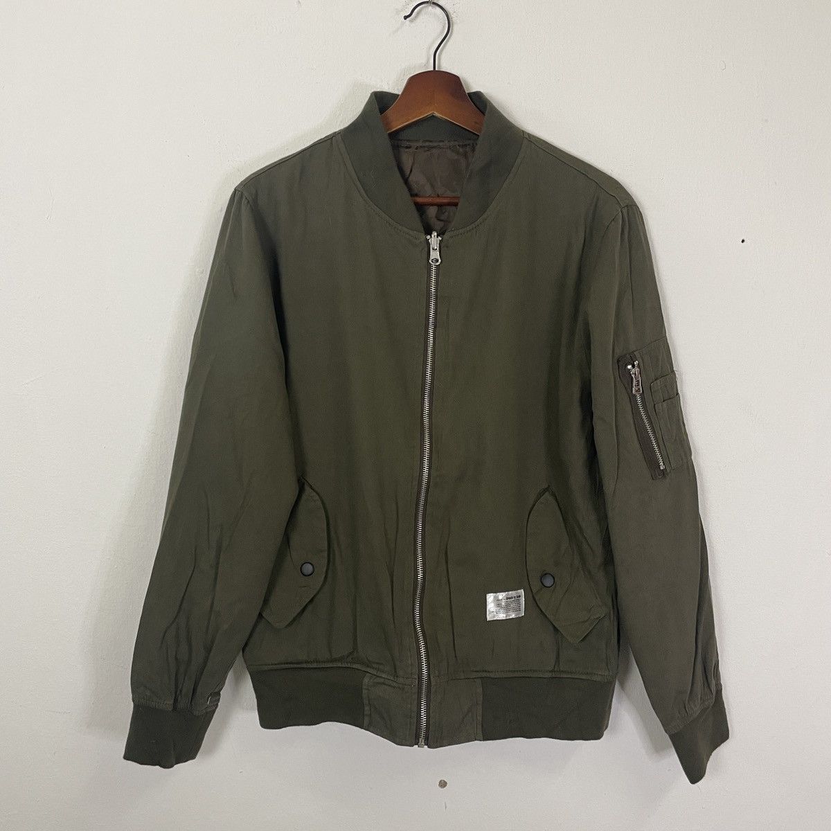 Vintage Vintage Growth By Grail Reversable Bomber Jacket Size US M / EU 48-50 / 2 - 6 Thumbnail