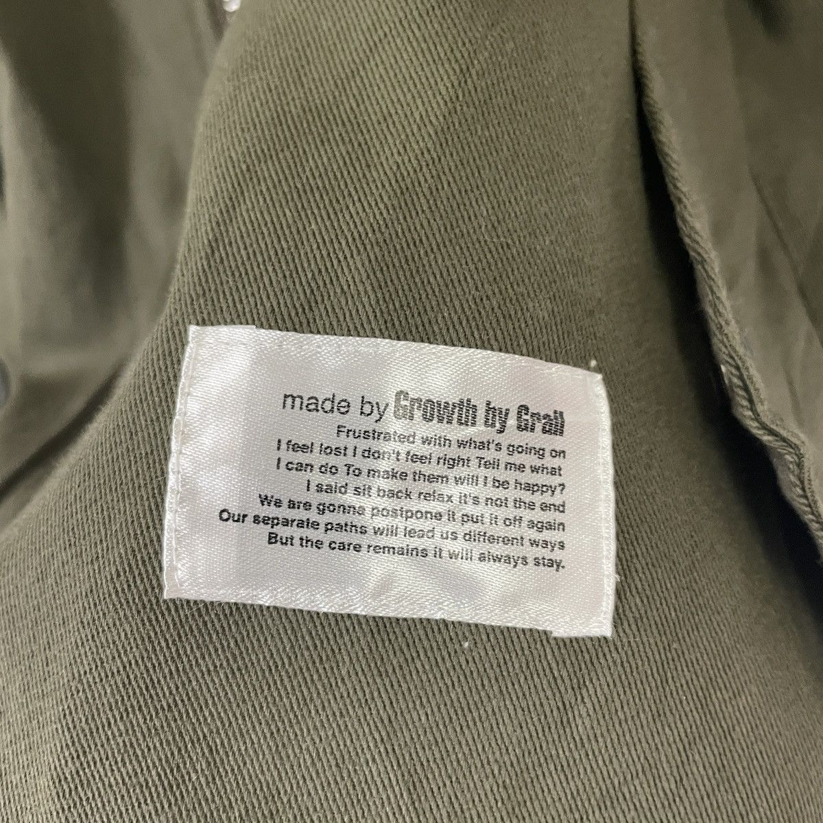Vintage Vintage Growth By Grail Reversable Bomber Jacket Size US M / EU 48-50 / 2 - 10 Thumbnail