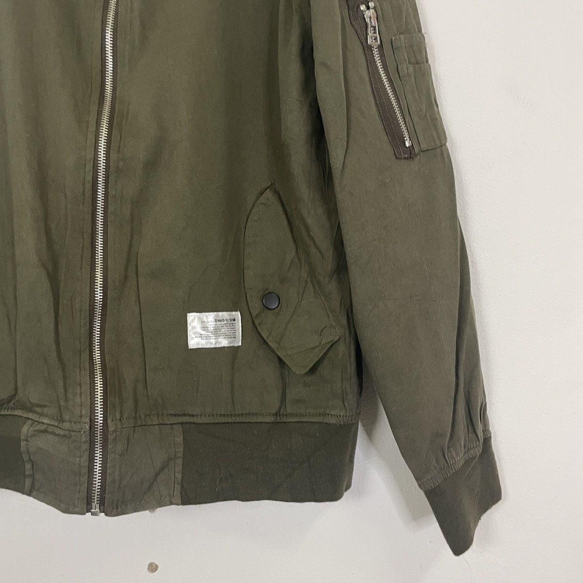 Vintage Vintage Growth By Grail Reversable Bomber Jacket Size US M / EU 48-50 / 2 - 7 Thumbnail