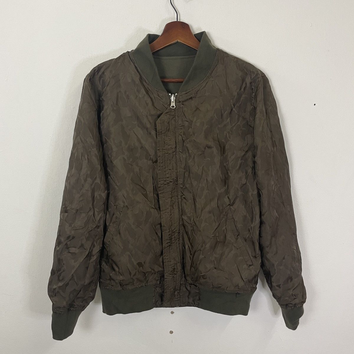 Vintage Vintage Growth By Grail Reversable Bomber Jacket Size US M / EU 48-50 / 2 - 1 Thumbnail