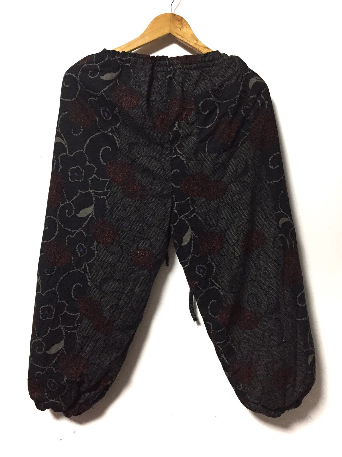 Japanese Brand kimono motif art pant double pocket waist 34 Size US 34 / EU 50 - 2 Thumbnail
