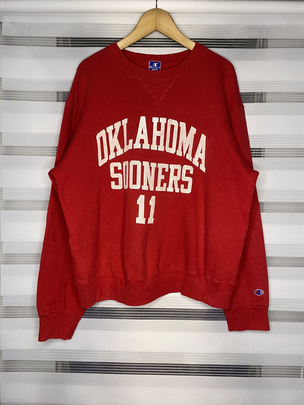 Champion Vintage 90’s Champion USA Oklahoma Sooner Size US XL / EU 56 / 4 - 1 Thumbnail