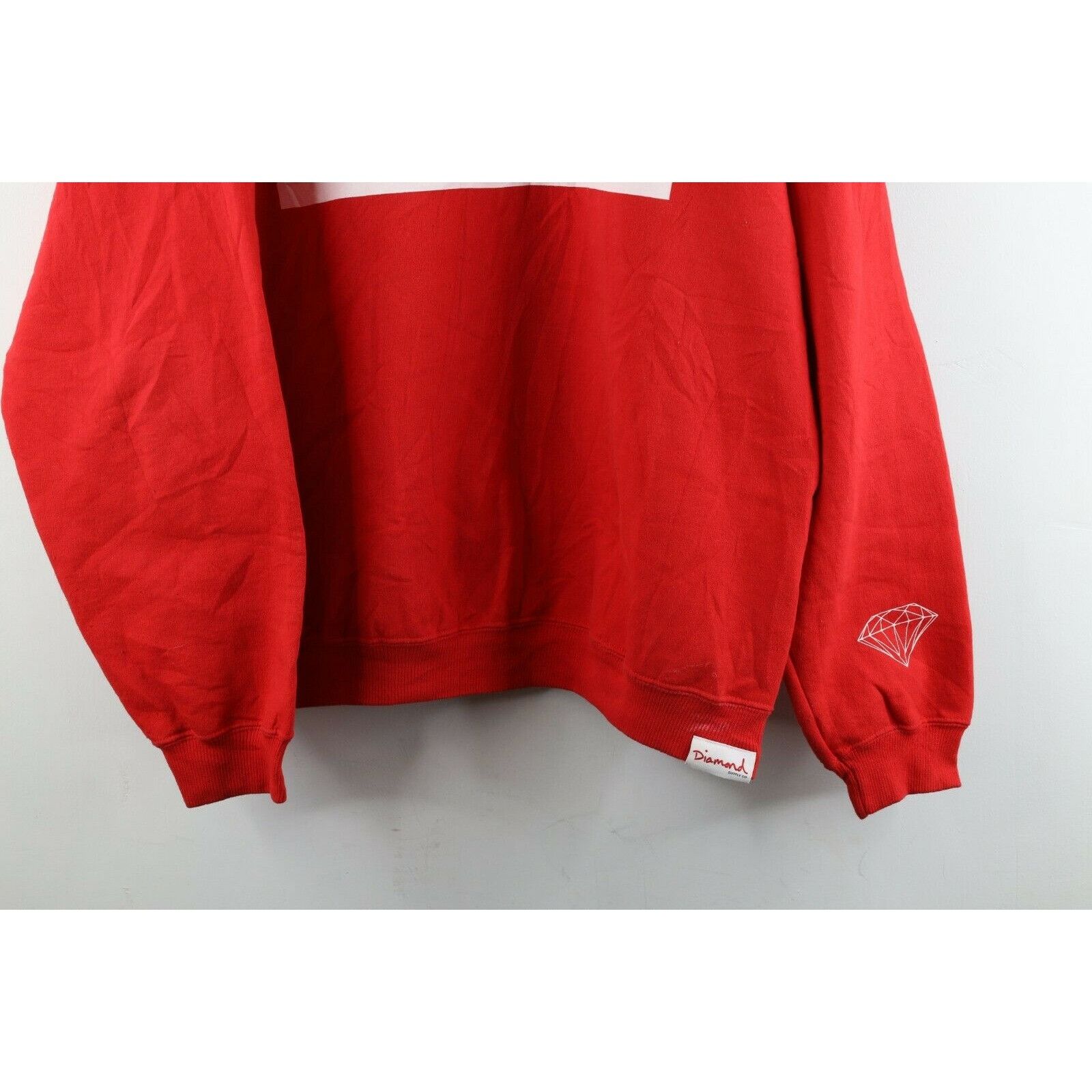 Diamond Supply Co. × Vintage Vintage Diamond Supply Co Faded Crewneck Sweatshirt Size ONE SIZE - 3 Thumbnail