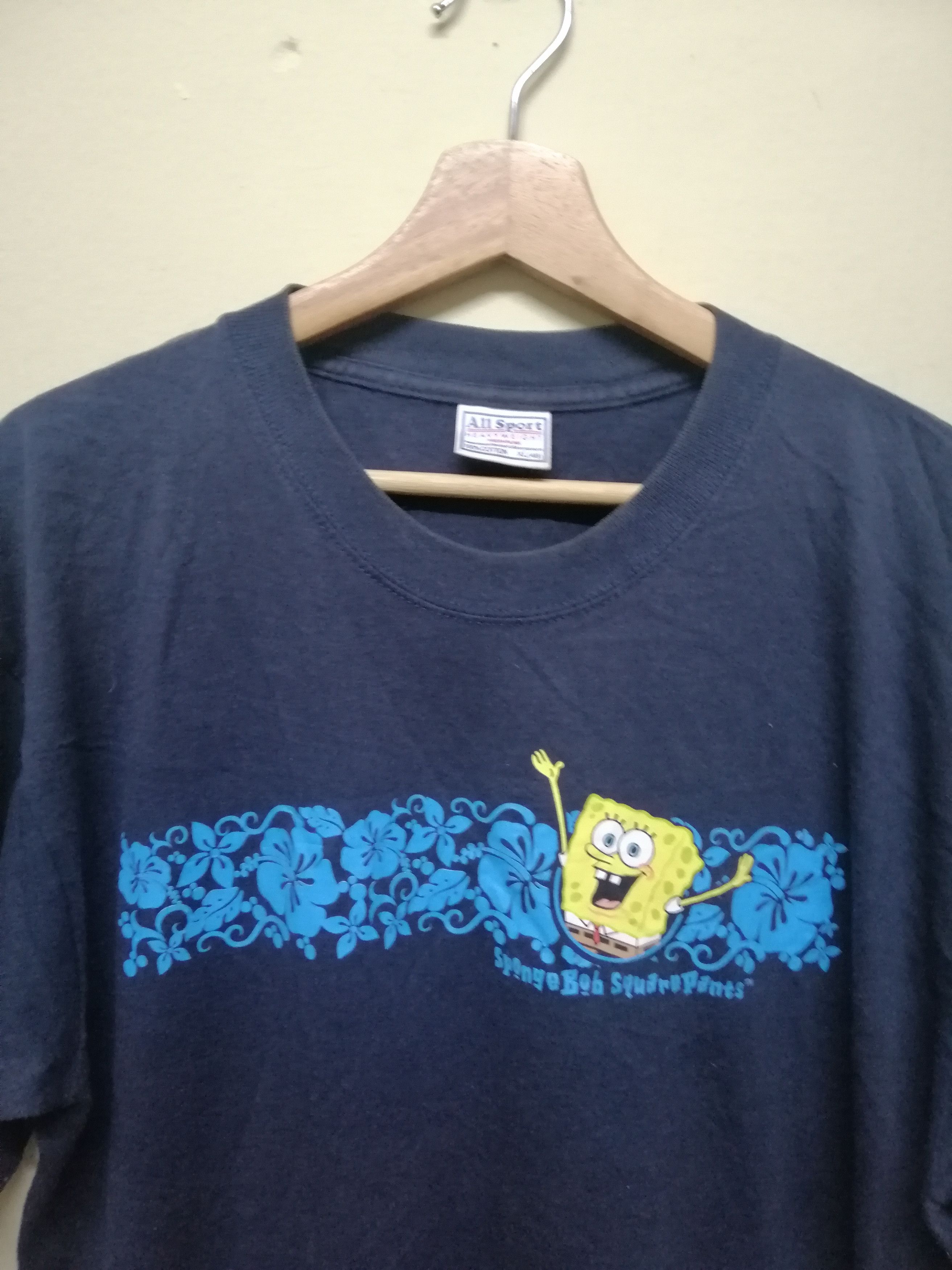 Cartoon Network Vintage 90s Spongebob Squarepants Nickelodeon Tshirt Size US L / EU 52-54 / 3 - 4 Thumbnail