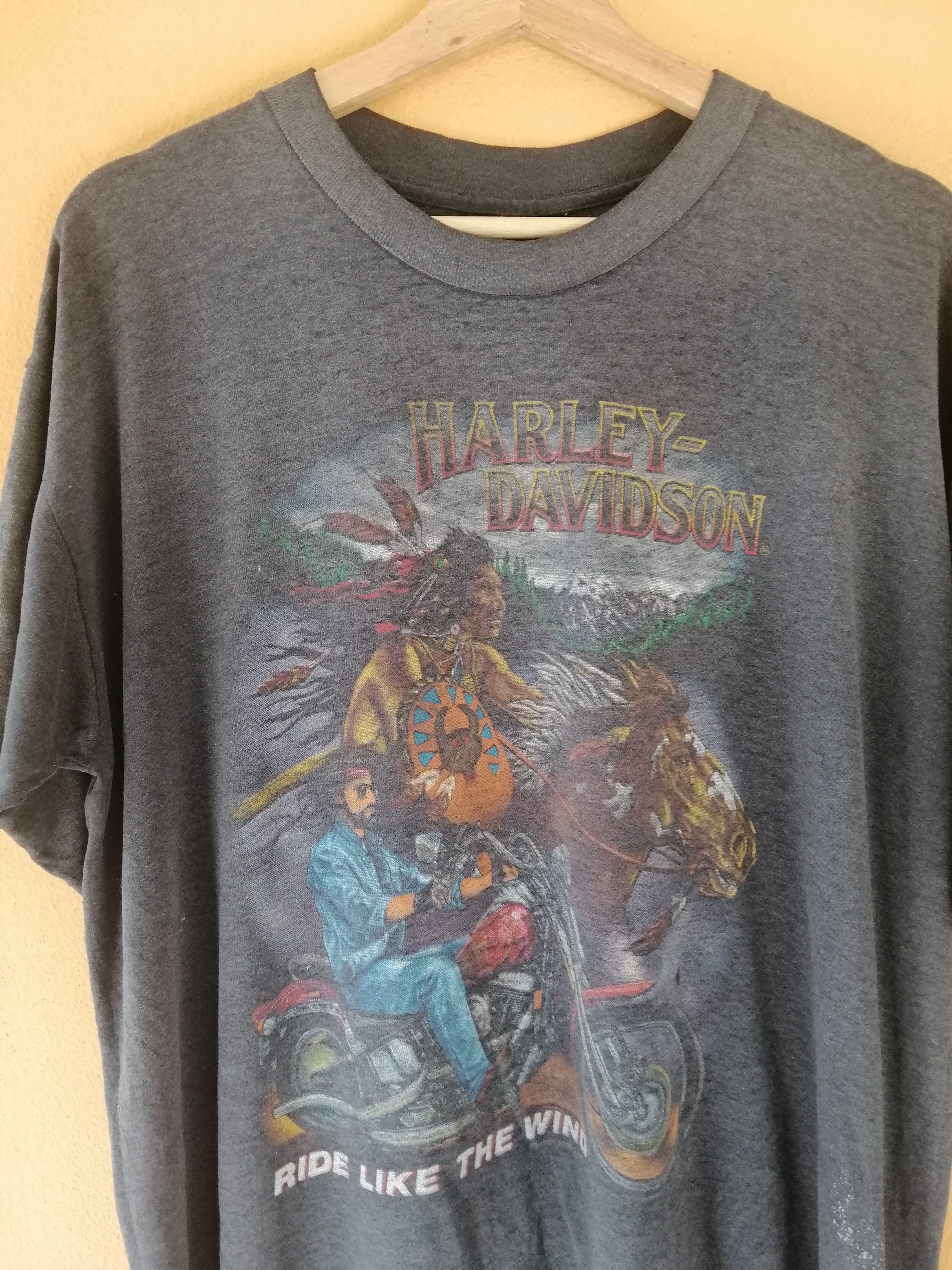 Harley Davidson × Vintage Vintage 1991 Harley Davidson Tee Size US L / EU 52-54 / 3 - 8 Thumbnail
