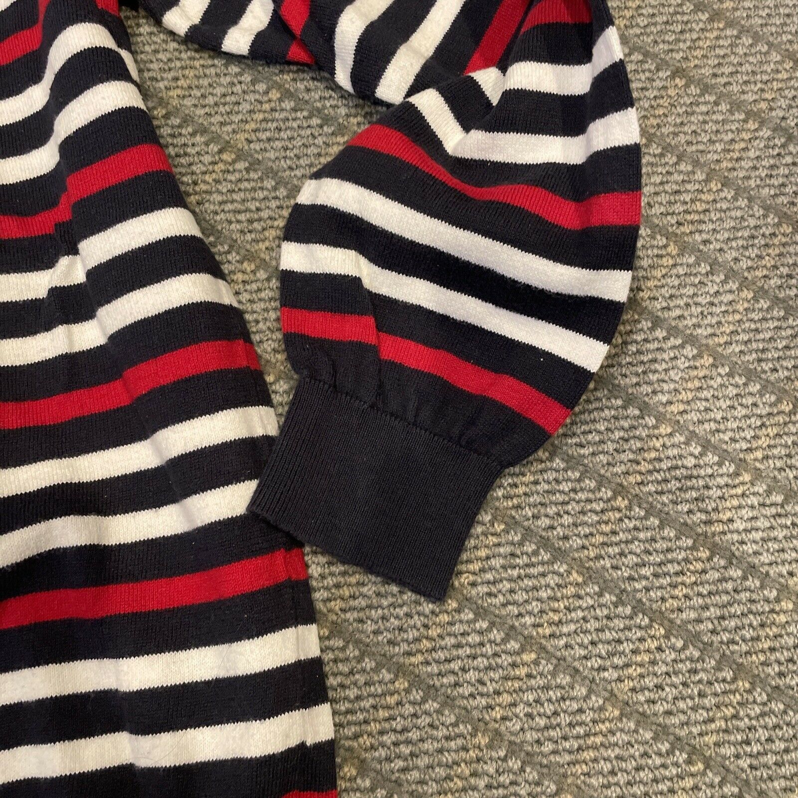 Sacai Sacoor Brothers Europe striped sweater Size US M / EU 48-50 / 2 - 3 Thumbnail