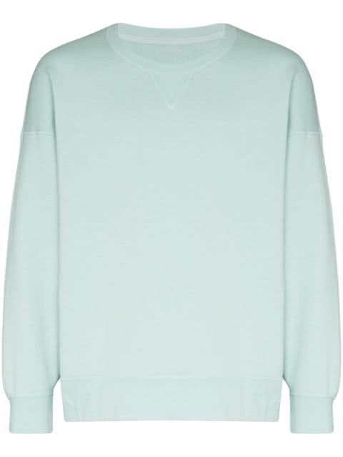 Visvim VISVIM JUMBO SWEAT L/S (VEGGIE DYE) - BLUE | Grailed
