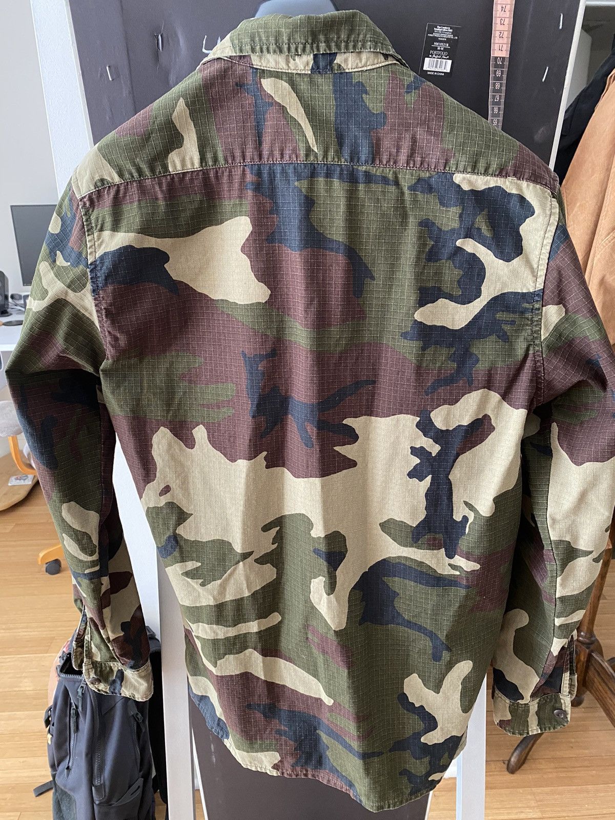 Carhartt Wip Carhartt WIP Mission Ripstop Camo Shirt Size US M / EU 48-50 / 2 - 3 Thumbnail