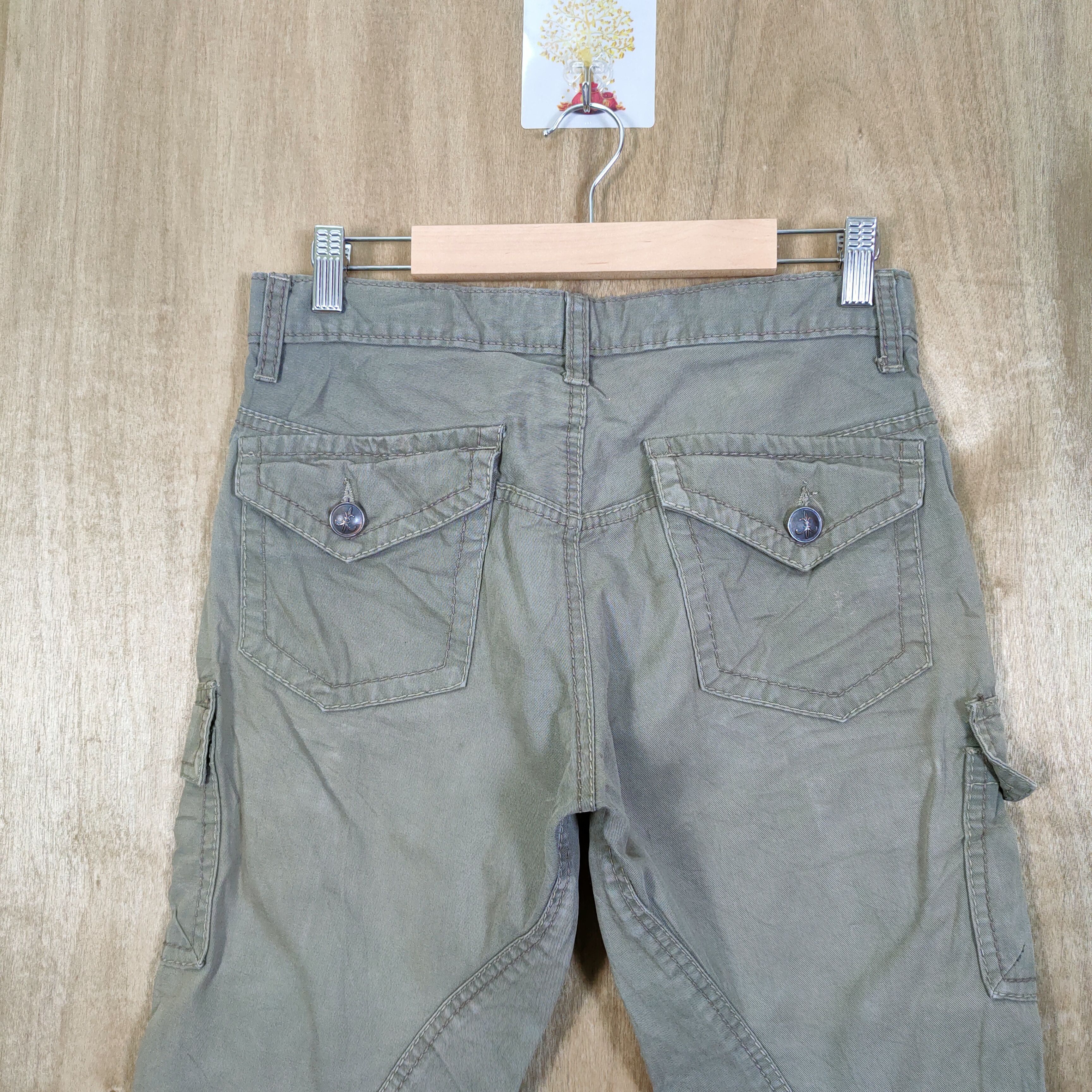 Japanese Brand × Voodoo Tactical 8 POCKET JAPANESE FADED CARGO PANTS Size US 27 - 6 Thumbnail