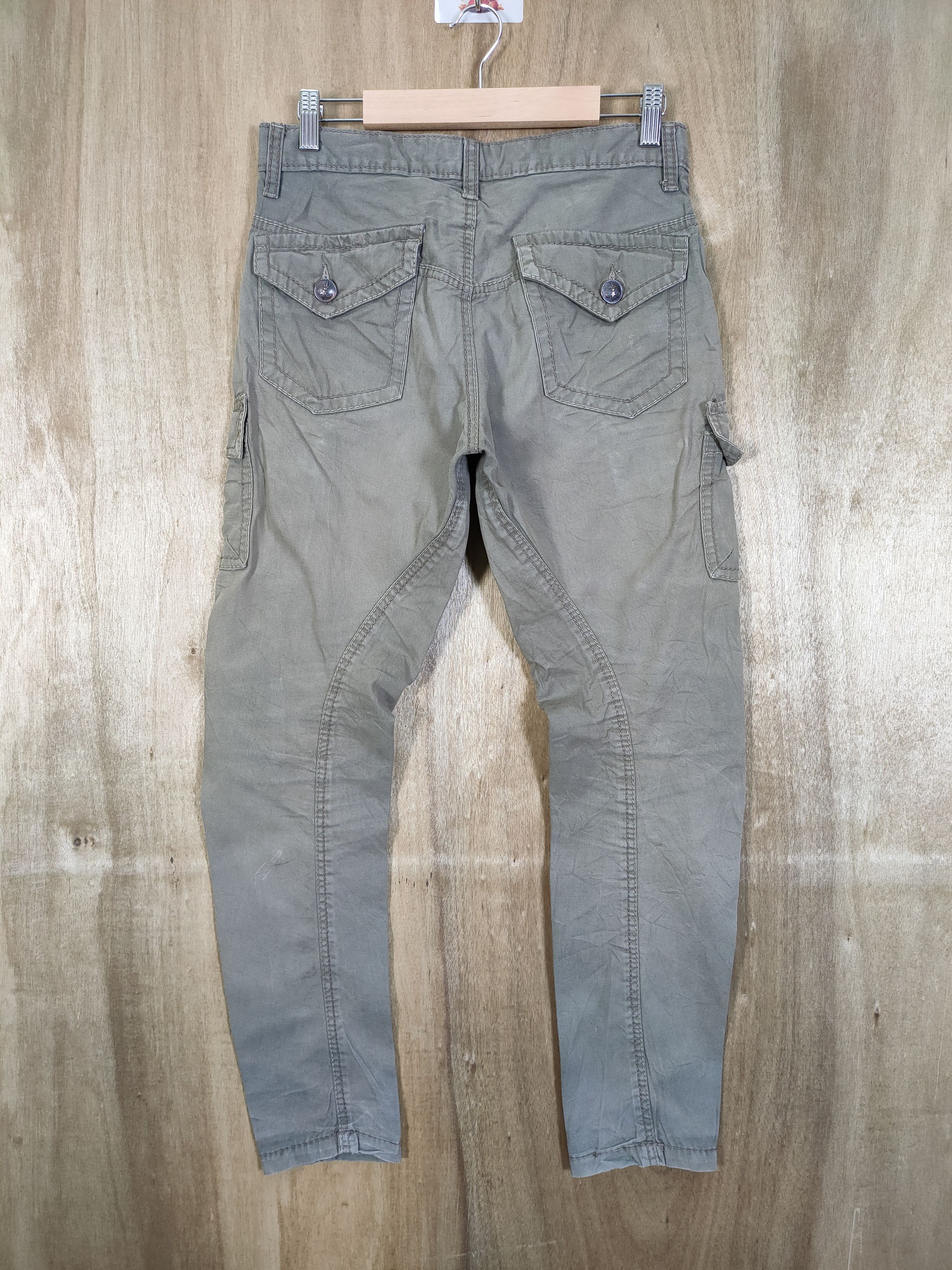 Japanese Brand × Voodoo Tactical 8 POCKET JAPANESE FADED CARGO PANTS Size US 27 - 5 Thumbnail