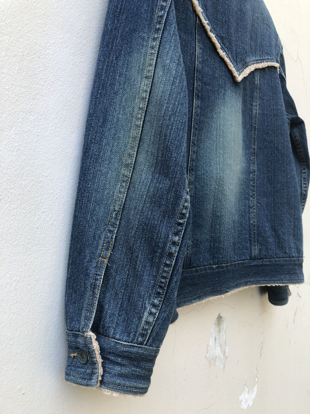 semanticdesign Semantic Design Japan Sherpa Denim Westerner Jacket Size US M / EU 48-50 / 2 - 4 Thumbnail