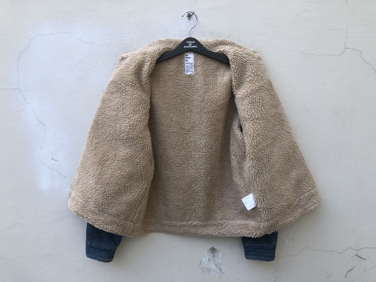 semanticdesign Semantic Design Japan Sherpa Denim Westerner Jacket Size US M / EU 48-50 / 2 - 9 Thumbnail