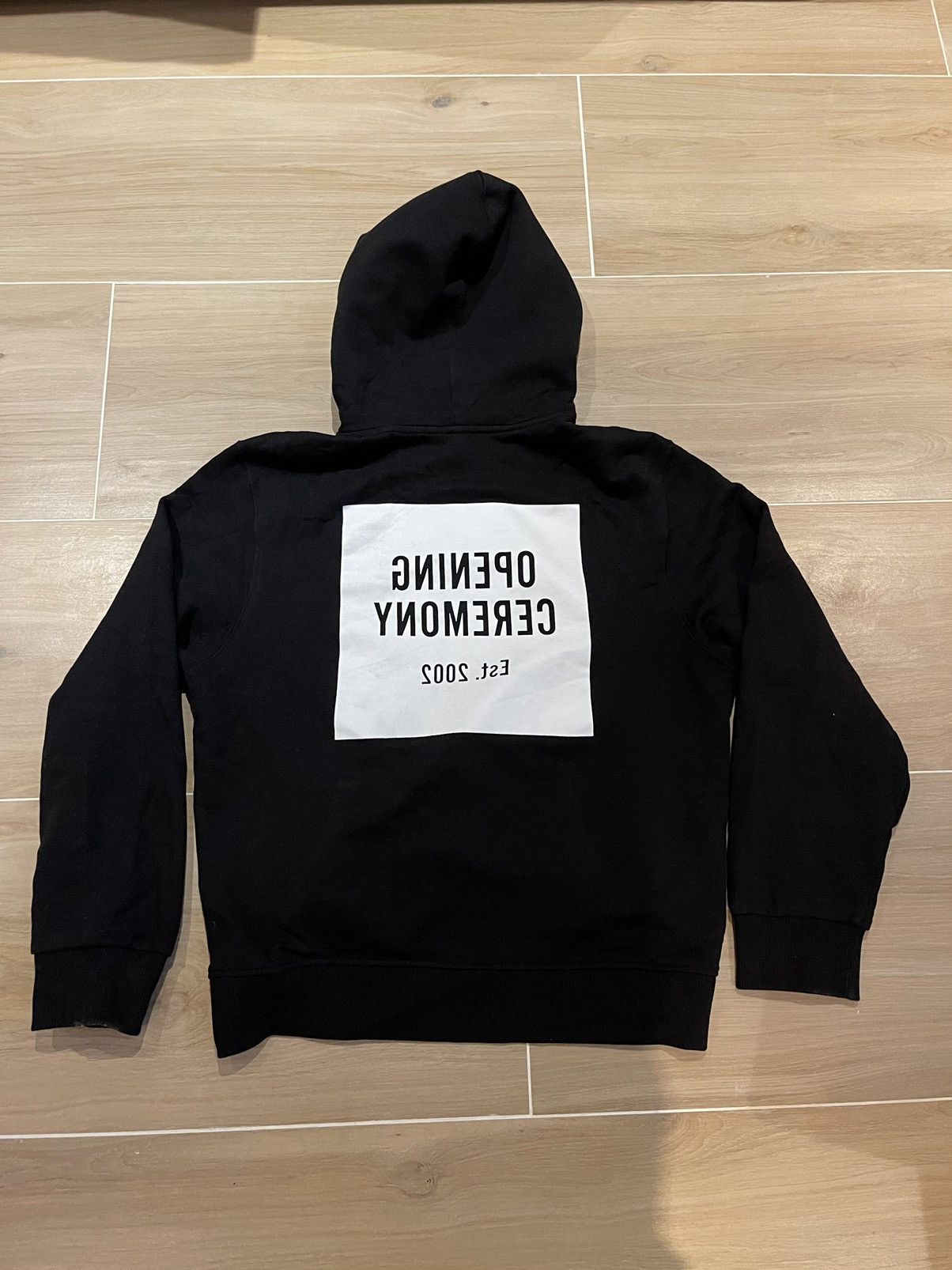 Opening Ceremony NEW OPENING CEREMONY BOX LOGO HOODIE Size US L / EU 52-54 / 3 - 1 Thumbnail