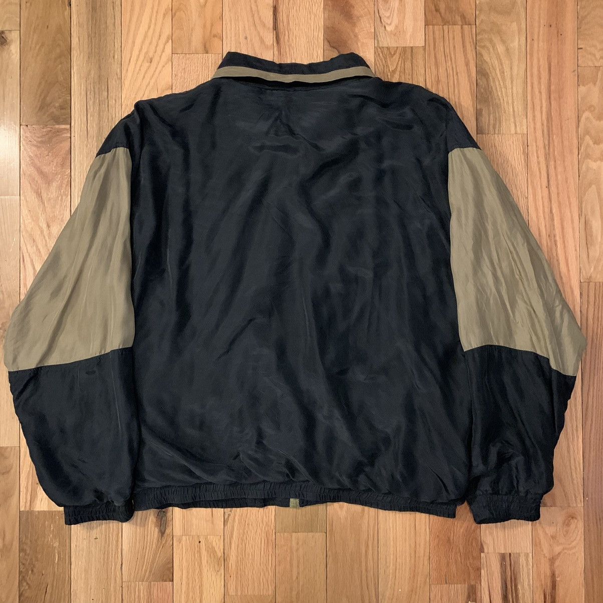 Givenchy × Vintage Givenchy Silk Activewear Track Jacket | Grailed