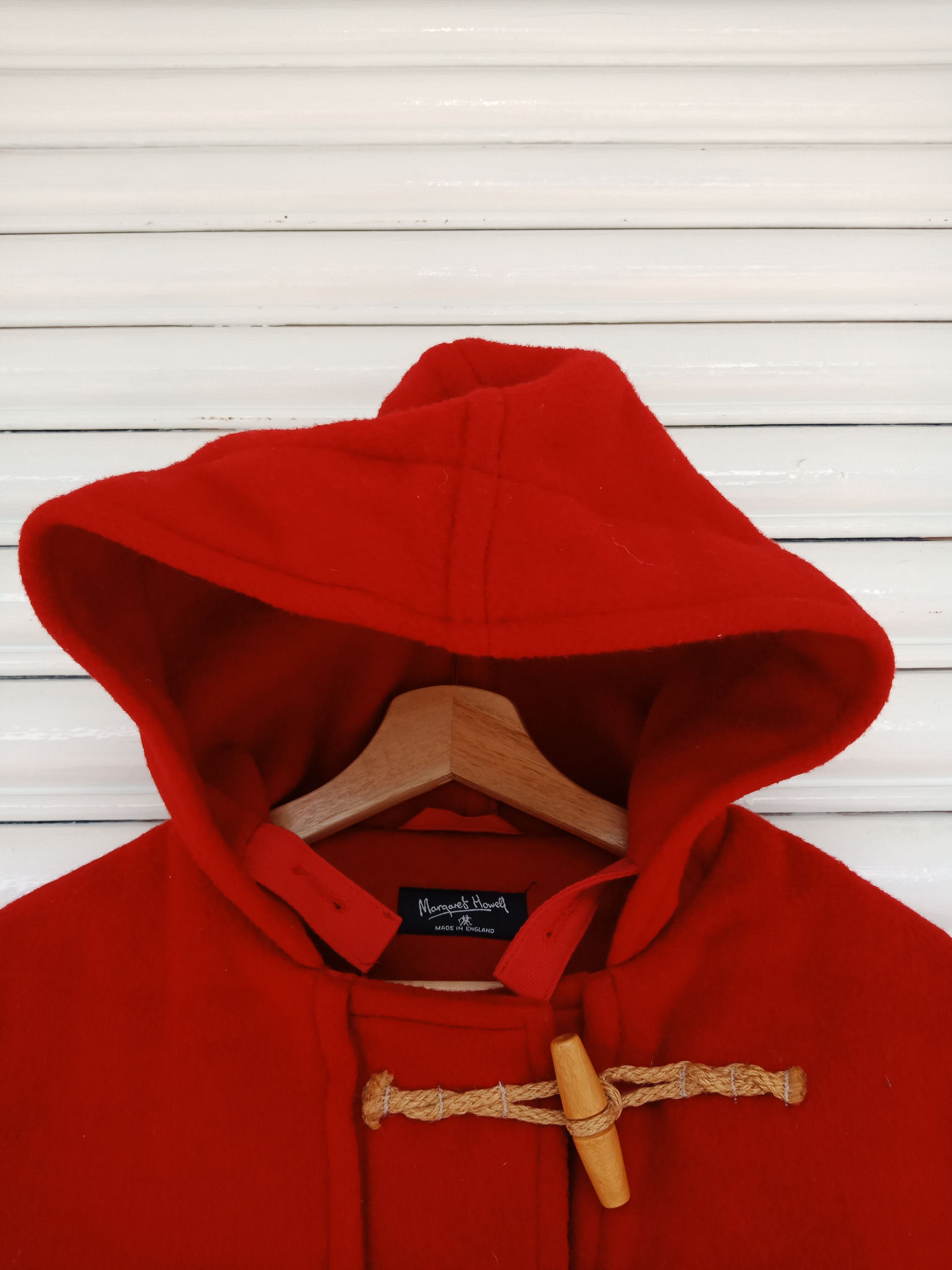 Margaret Howell Margaret Howell Reds Wool Duffle Made in England Size US XL / EU 56 / 4 - 6 Thumbnail
