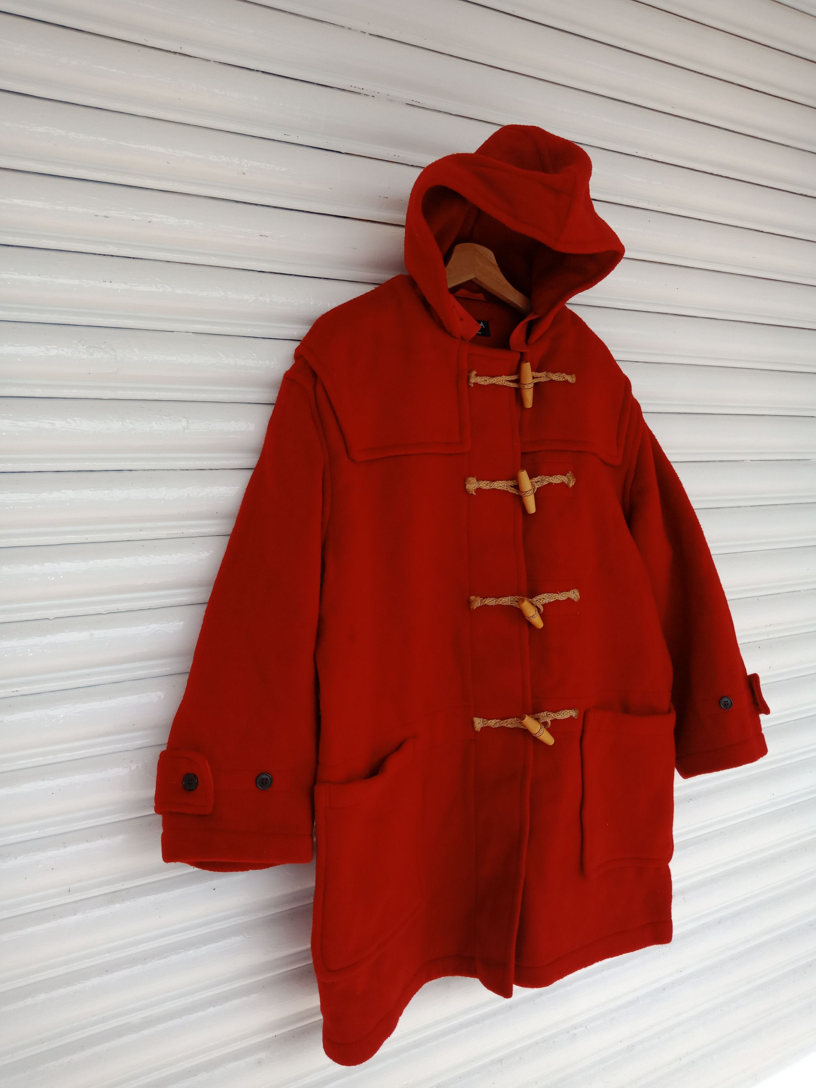 Margaret Howell Margaret Howell Reds Wool Duffle Made in England Size US XL / EU 56 / 4 - 5 Thumbnail