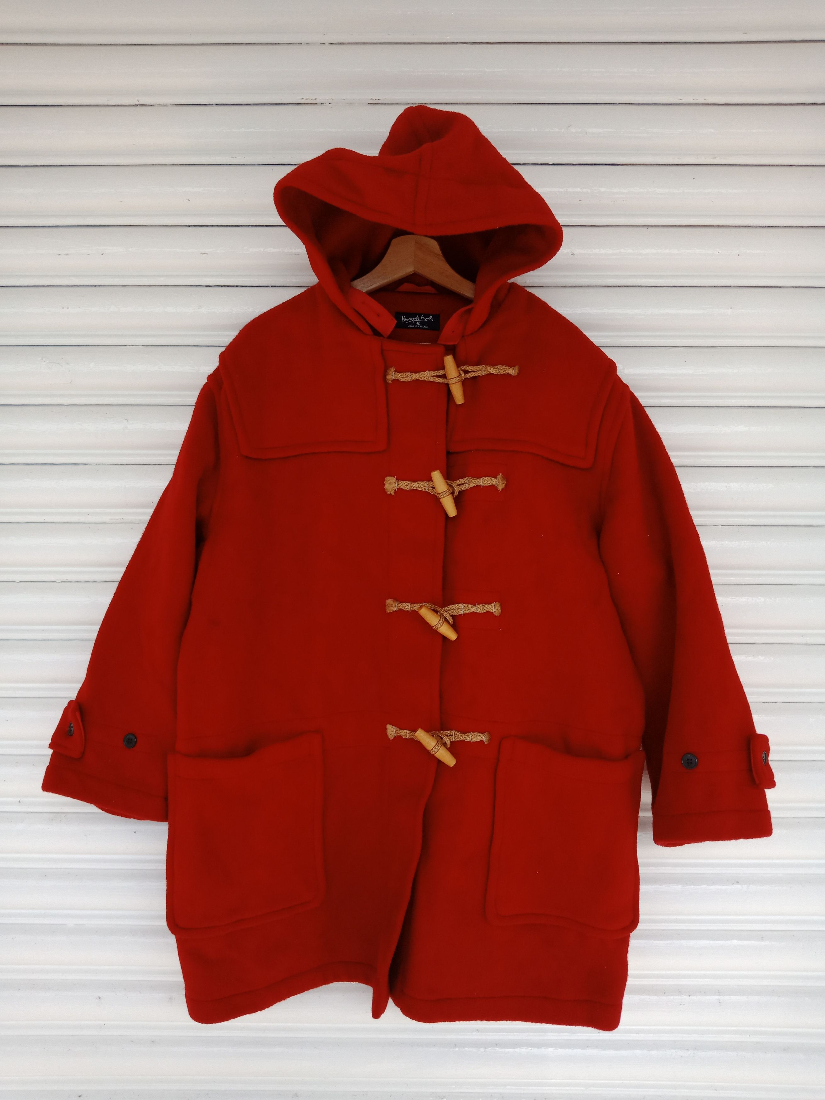 Margaret Howell Margaret Howell Reds Wool Duffle Made in England Size US XL / EU 56 / 4 - 1 Thumbnail