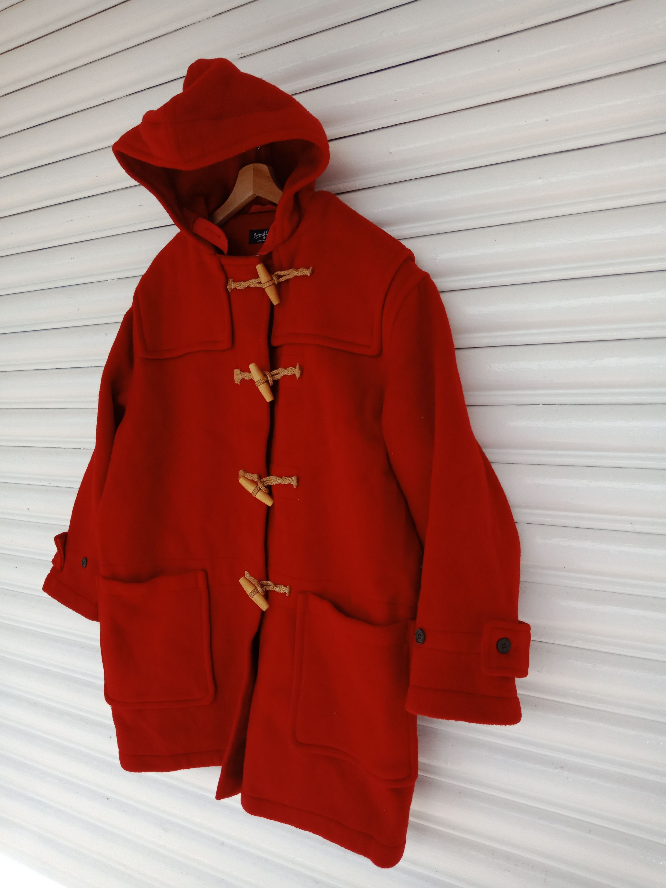 Margaret Howell Margaret Howell Reds Wool Duffle Made in England Size US XL / EU 56 / 4 - 4 Thumbnail