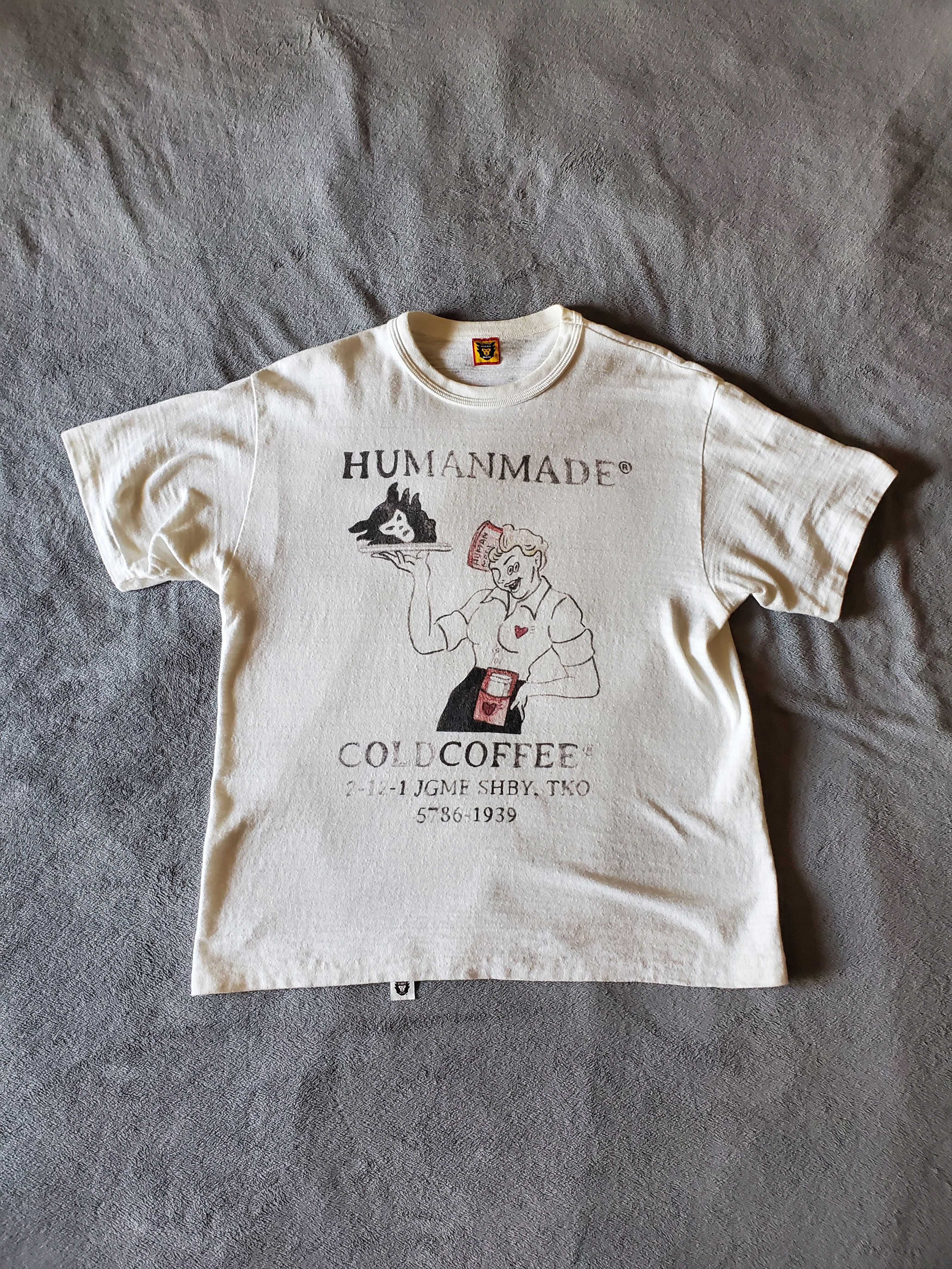 【初期】OLD HUMAN MADE Cold Coffee Tee Human Made × Japanese Brand × Vintage Human Made - Cold Coffee T